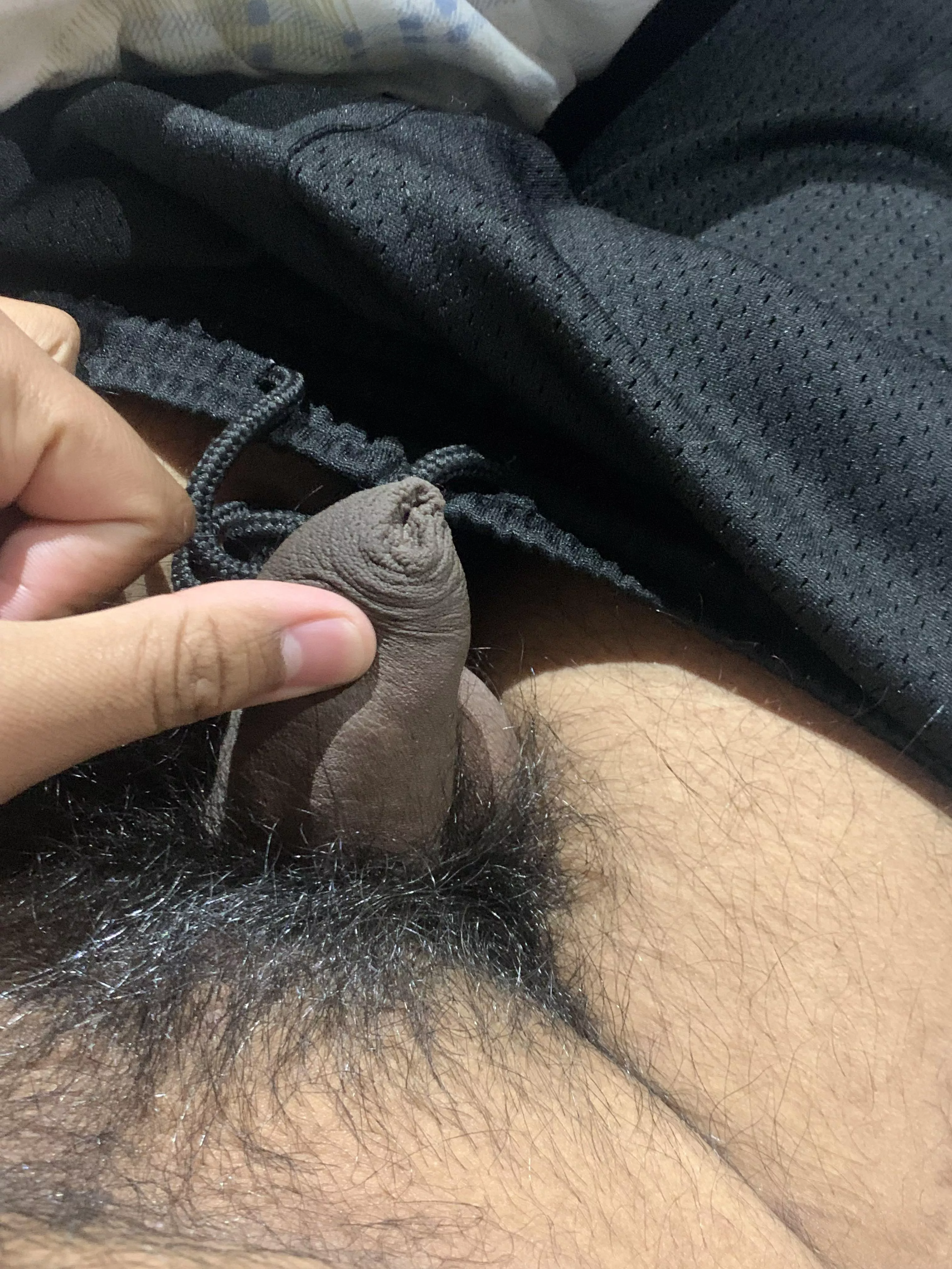 [18] My erect 1.5” cock😂