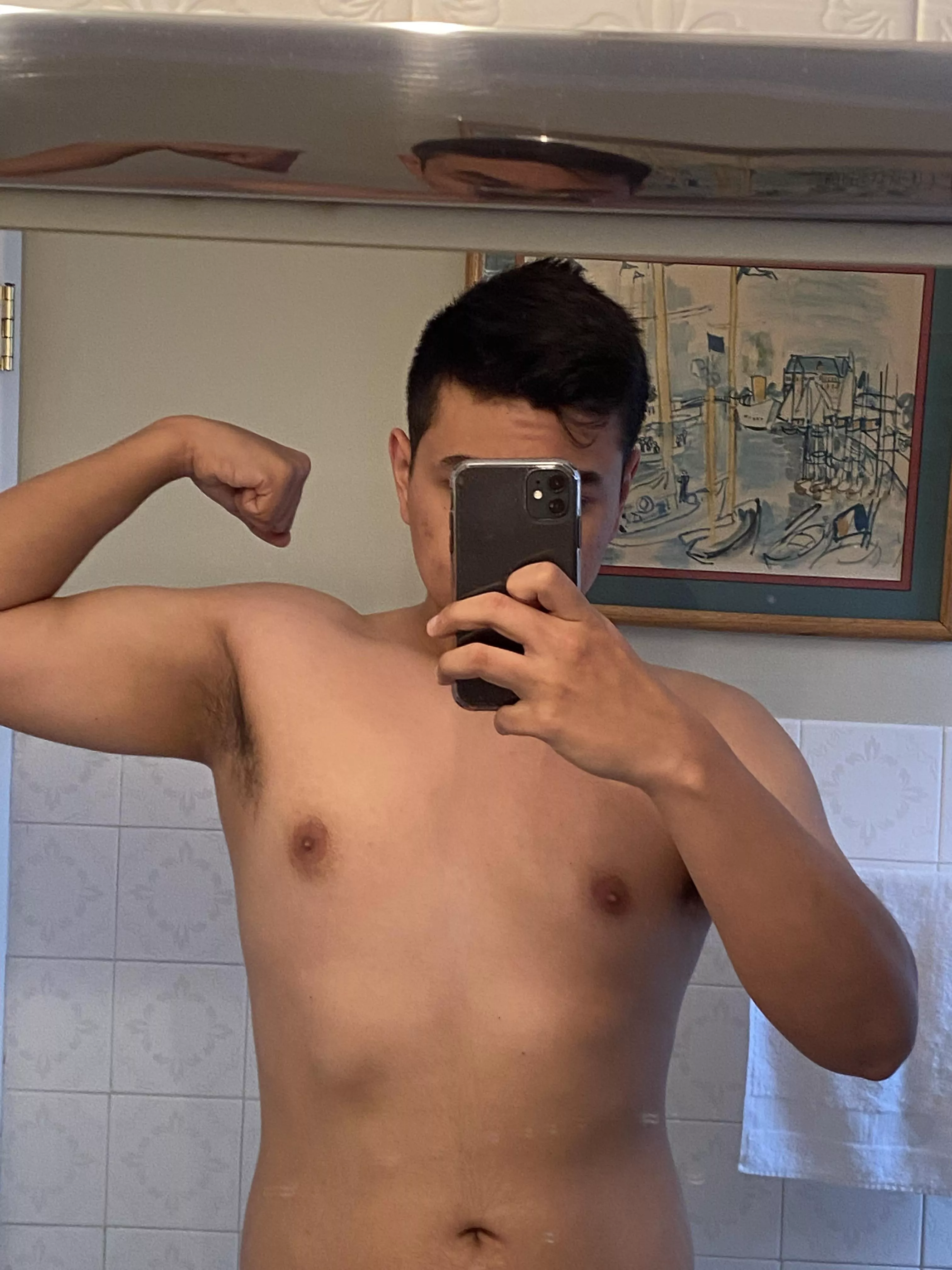 19 year old (m) whoâ€™s working on his body