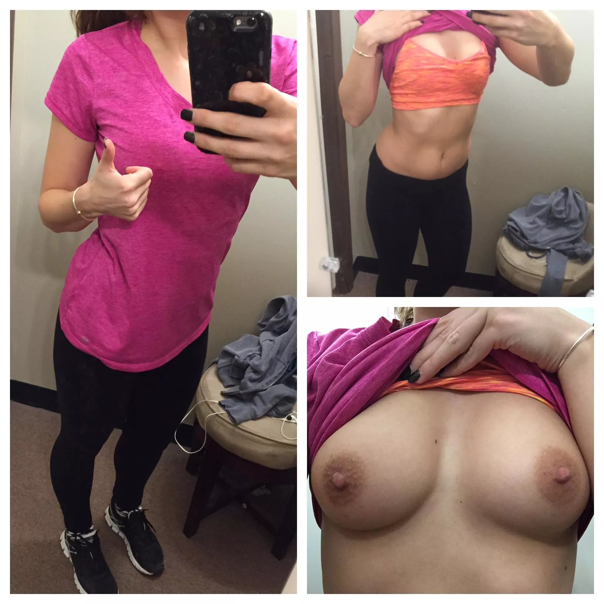 (19f) Changing room at the gym 💕