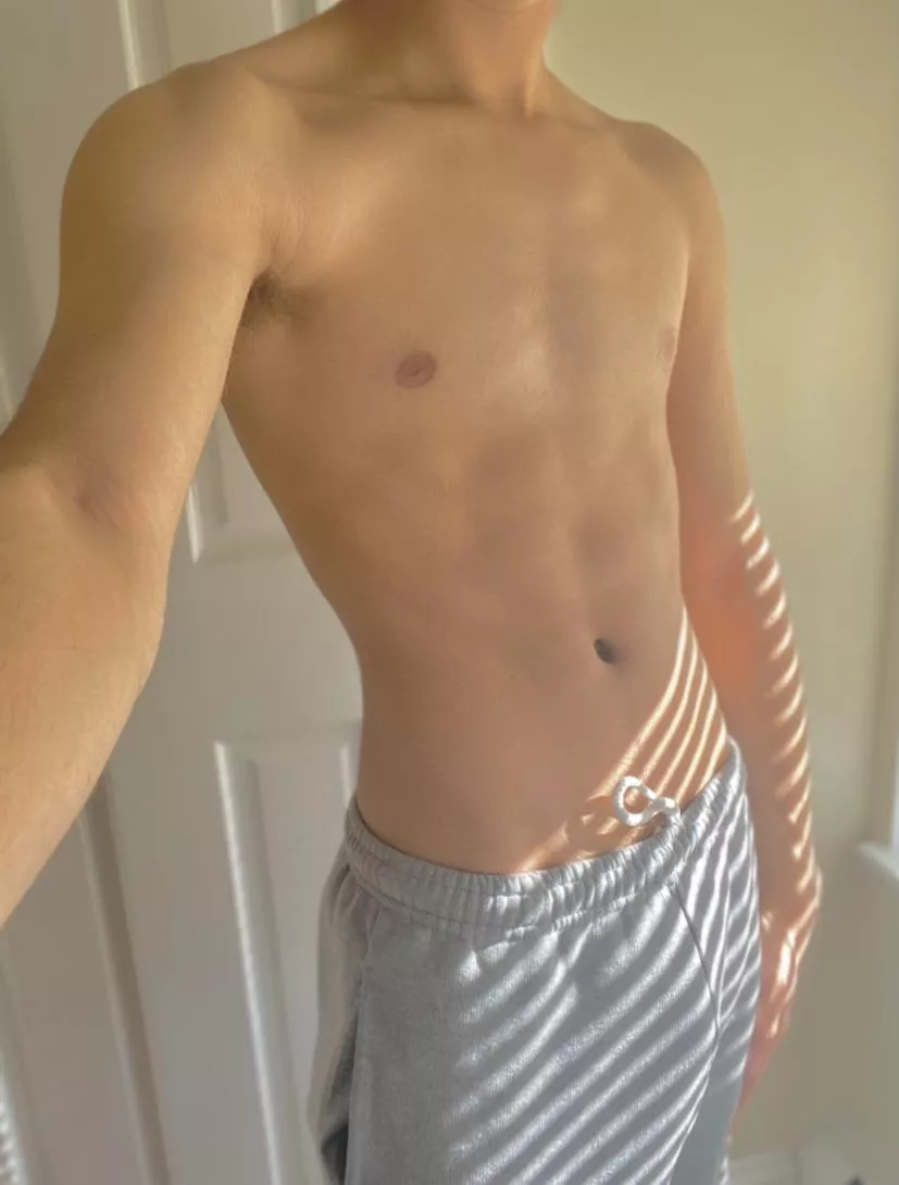 19M, used to be insecure about my body but I’m learning to love it. I might show more later ☺️