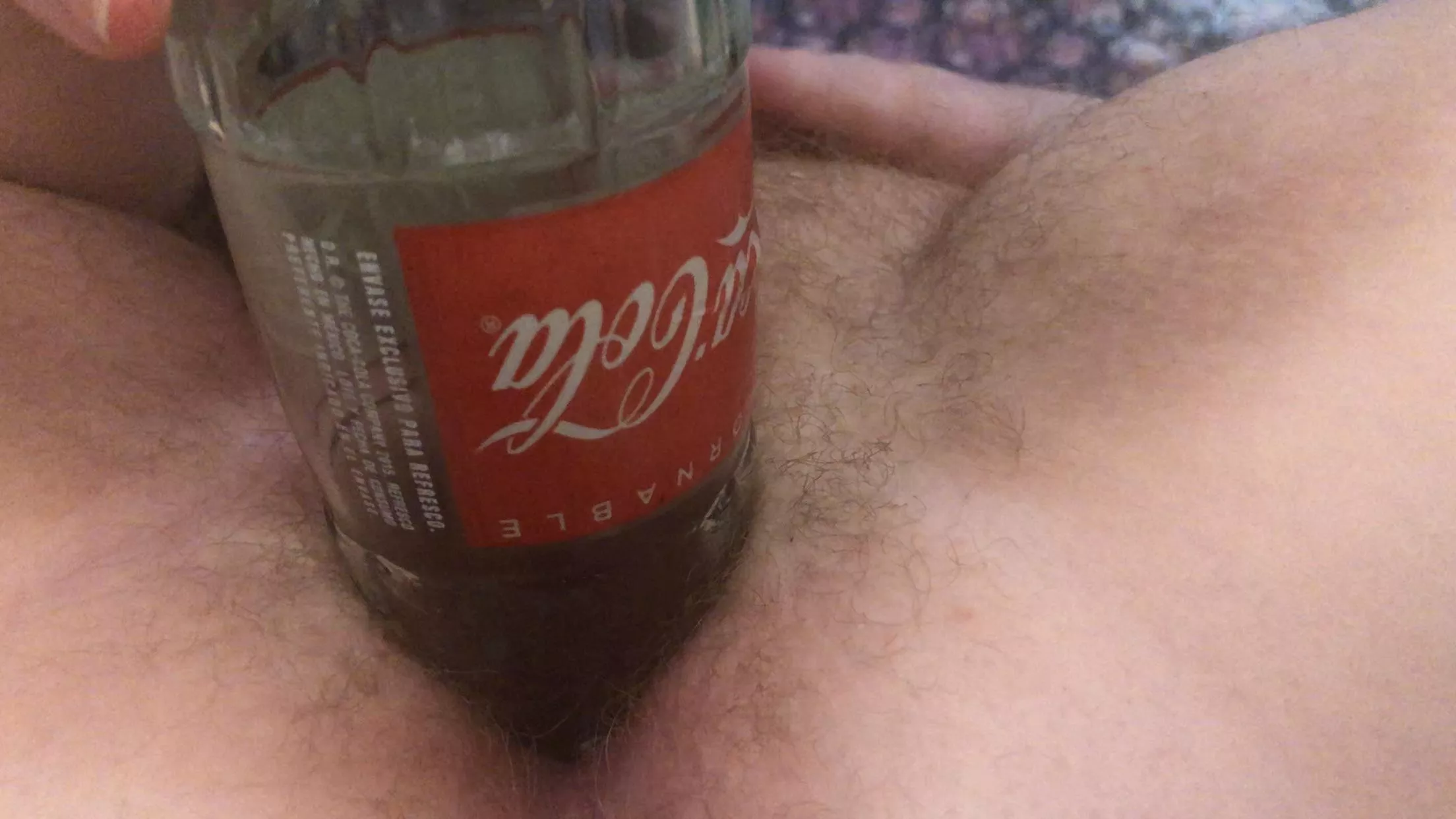 1L glass bottle. I love insertions. What should I try next? Do you wish you could see the video?