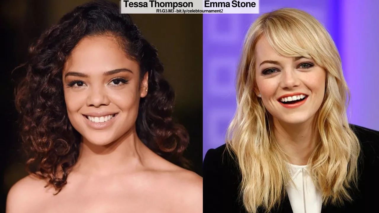 [2] Tessa Thompson or Emma Stone