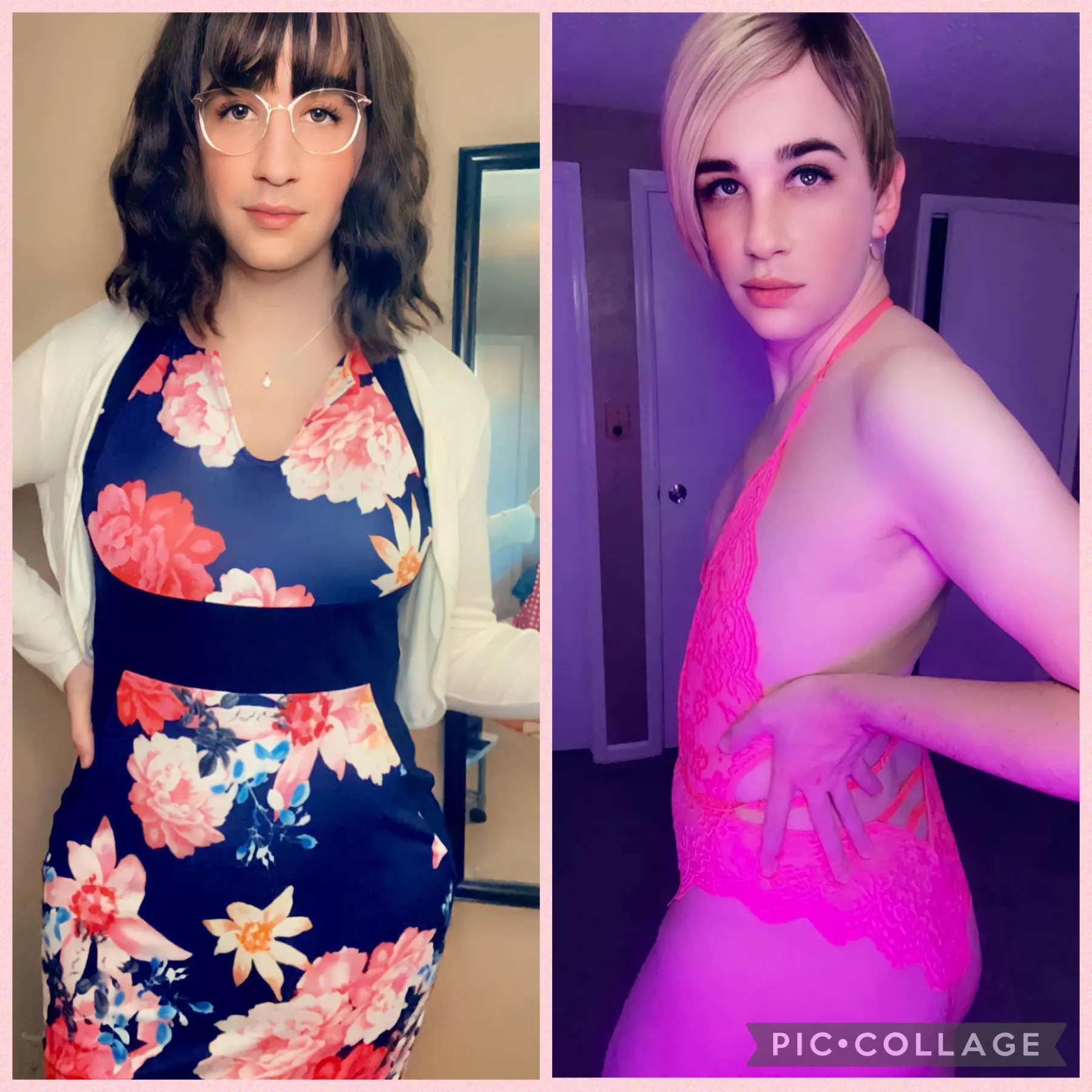 2 years from “straight” crossdresser to bonafide cock slut 🤤