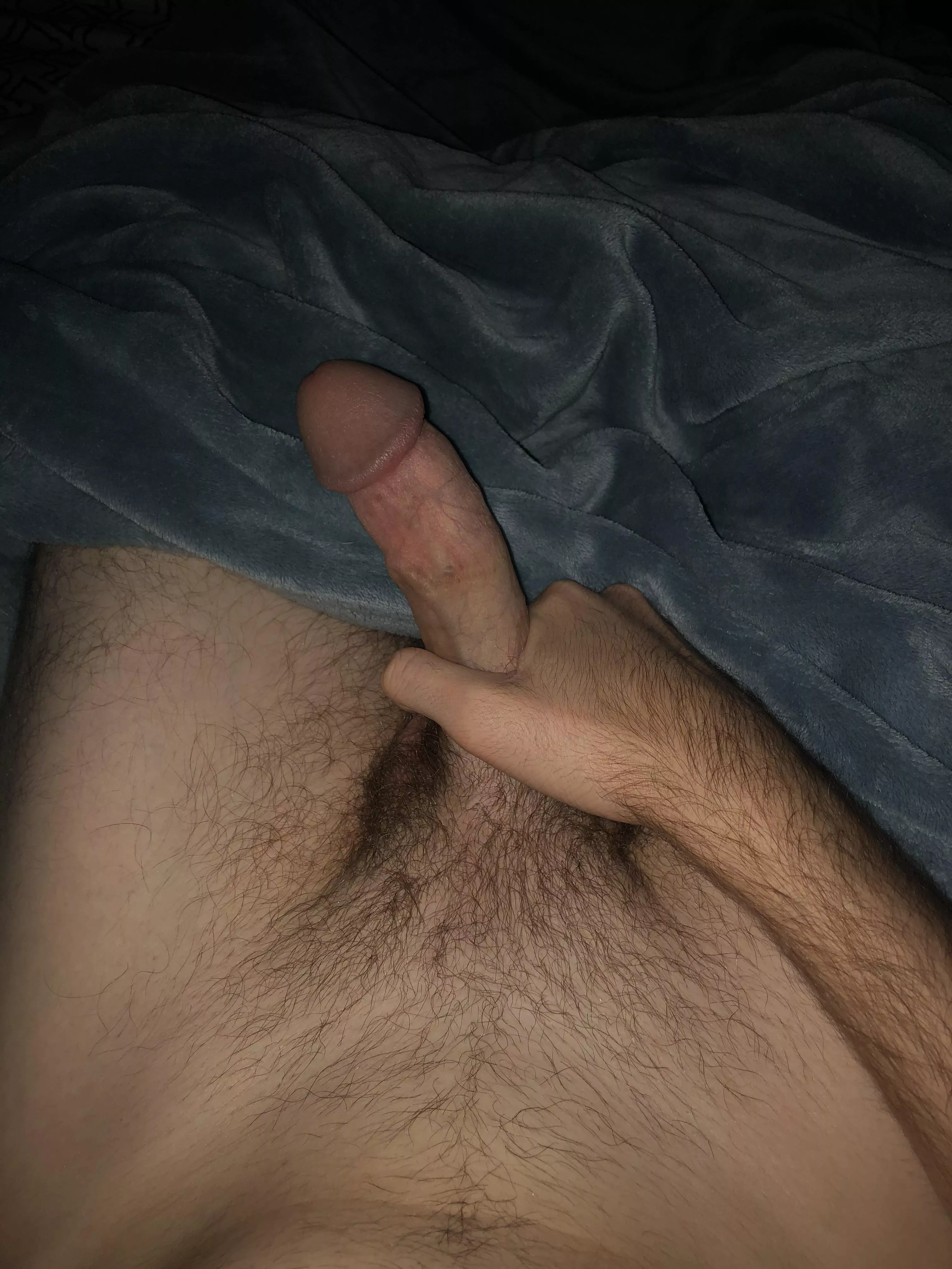 [21/M] Havenâ€™t shaved in a while, but hereâ€™s my 7 inches. Who wants to send some encouragement for the night?