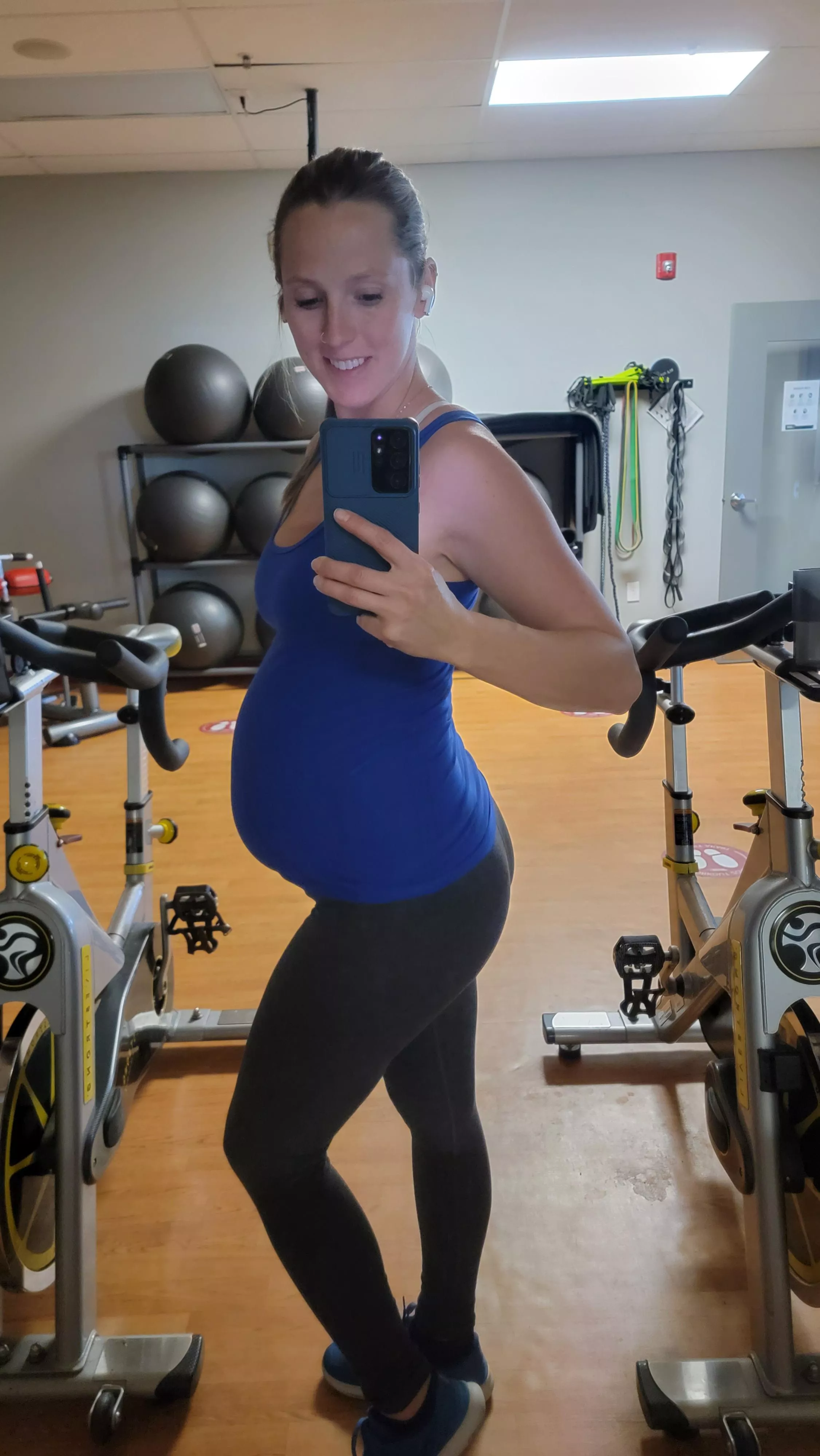 27 weeks and growing. Still working out regularly