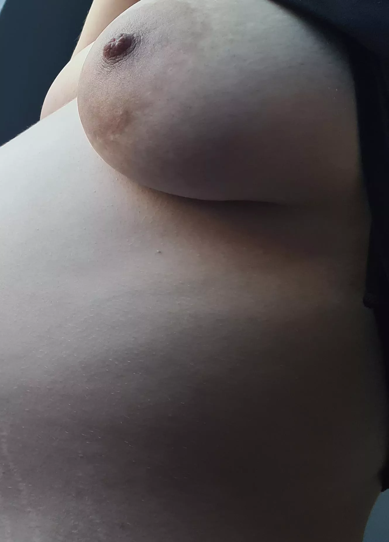 29 weeks, constantly hard nipples, and ever growing breasts