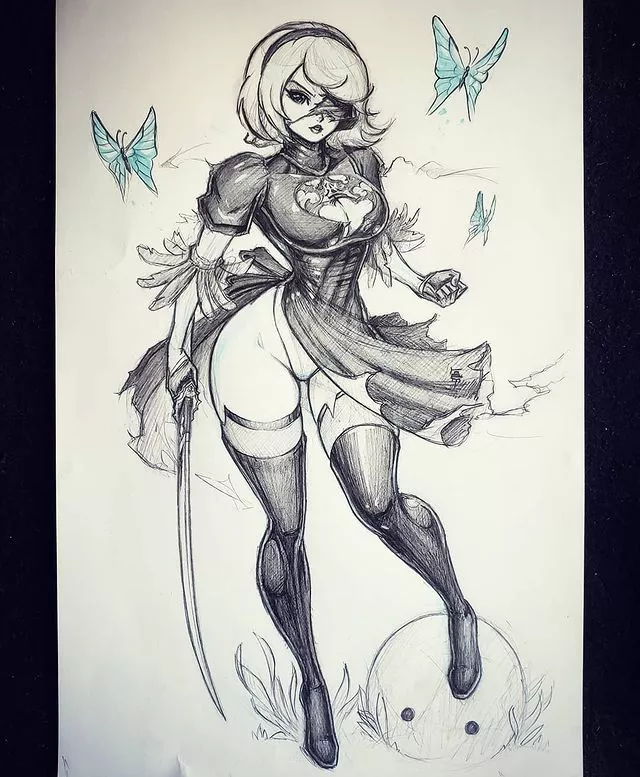 2b drawing