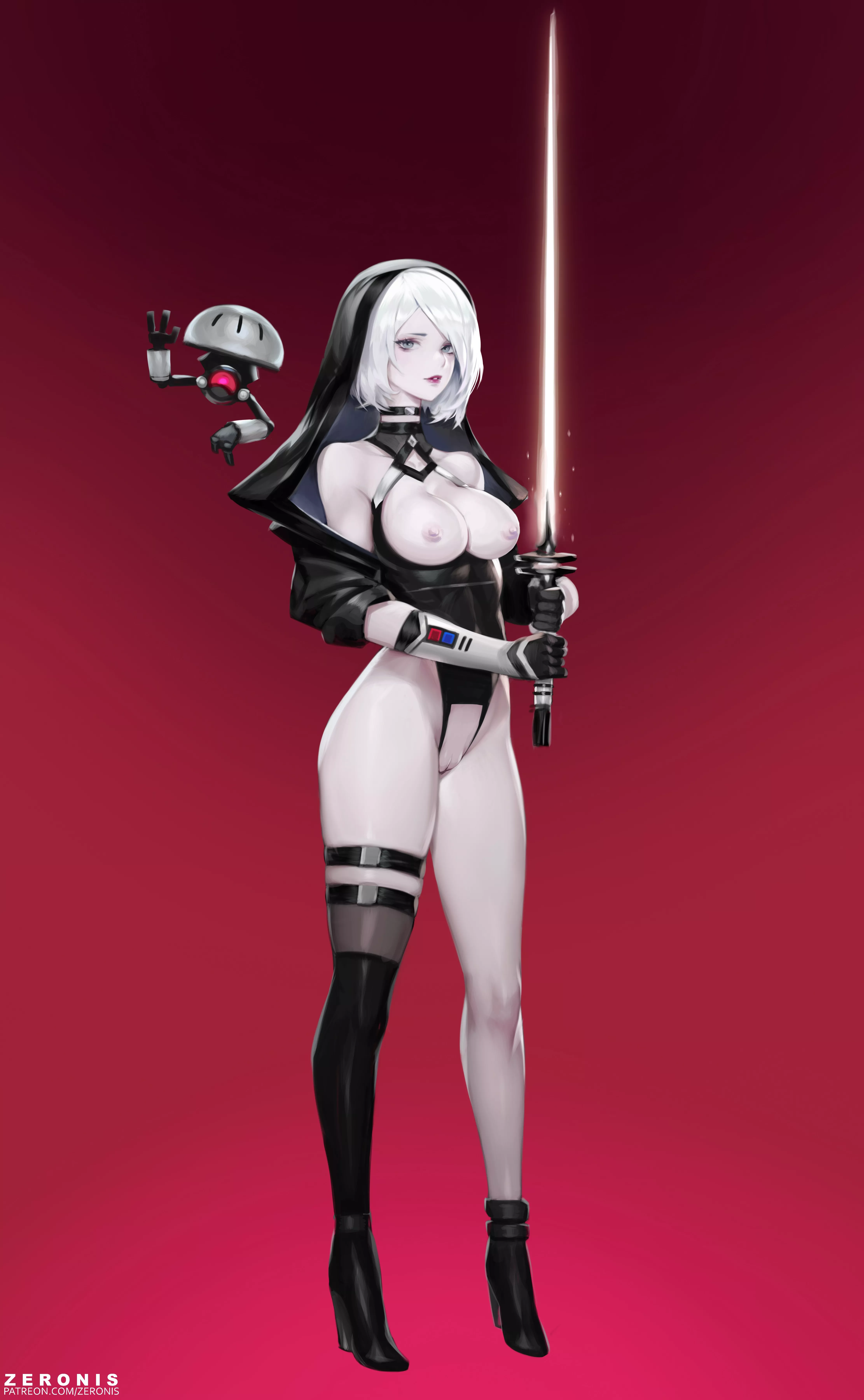 2B Sith (Zeronis)[Nier Automata, Star Wars]