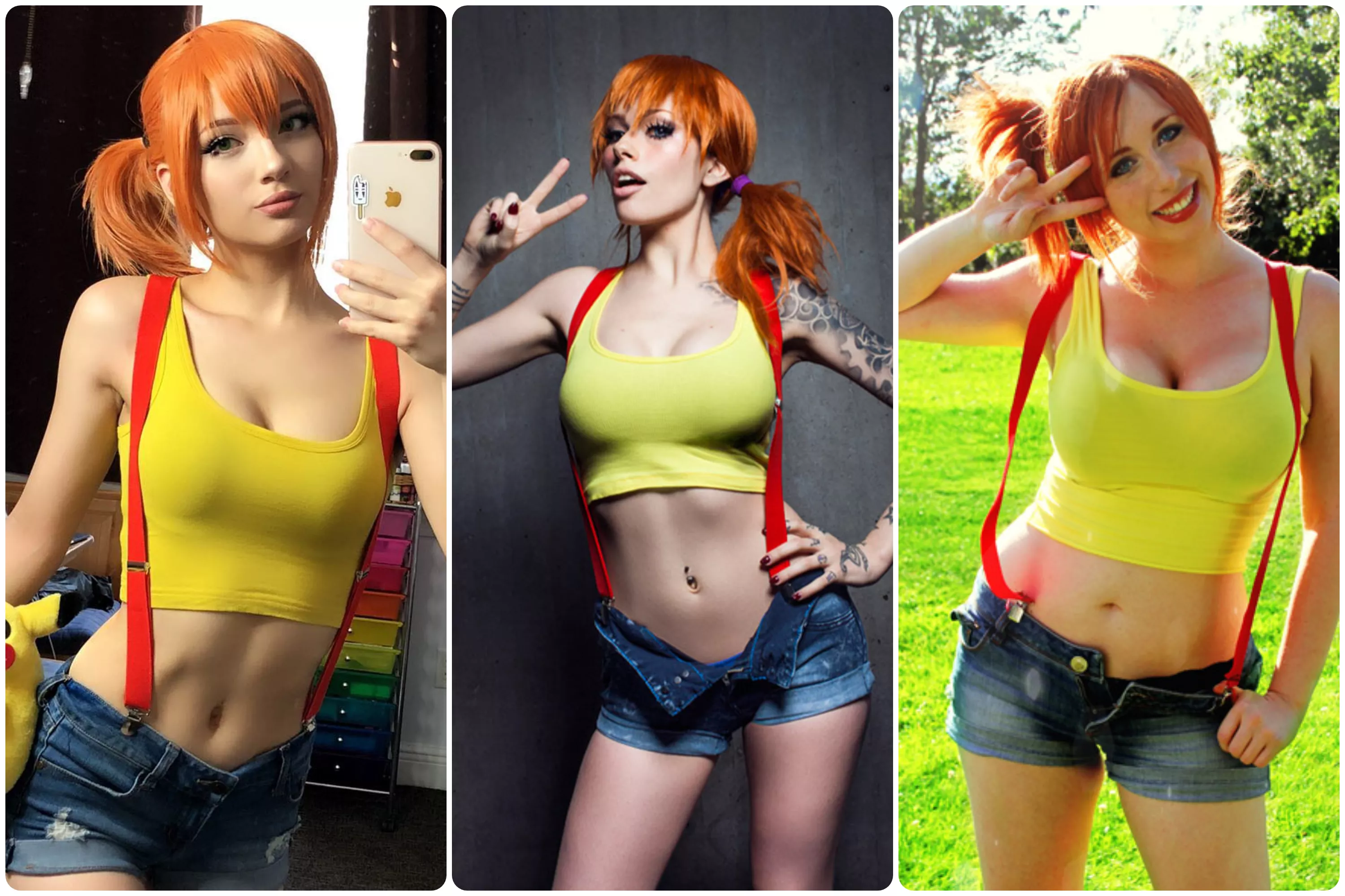 [3] Which Misty cosplayer do you want to fuck?