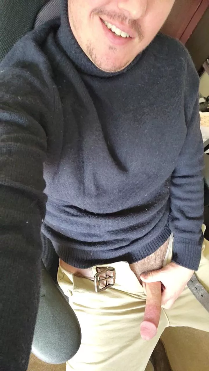 (35) any other dad's like taking it out at work?