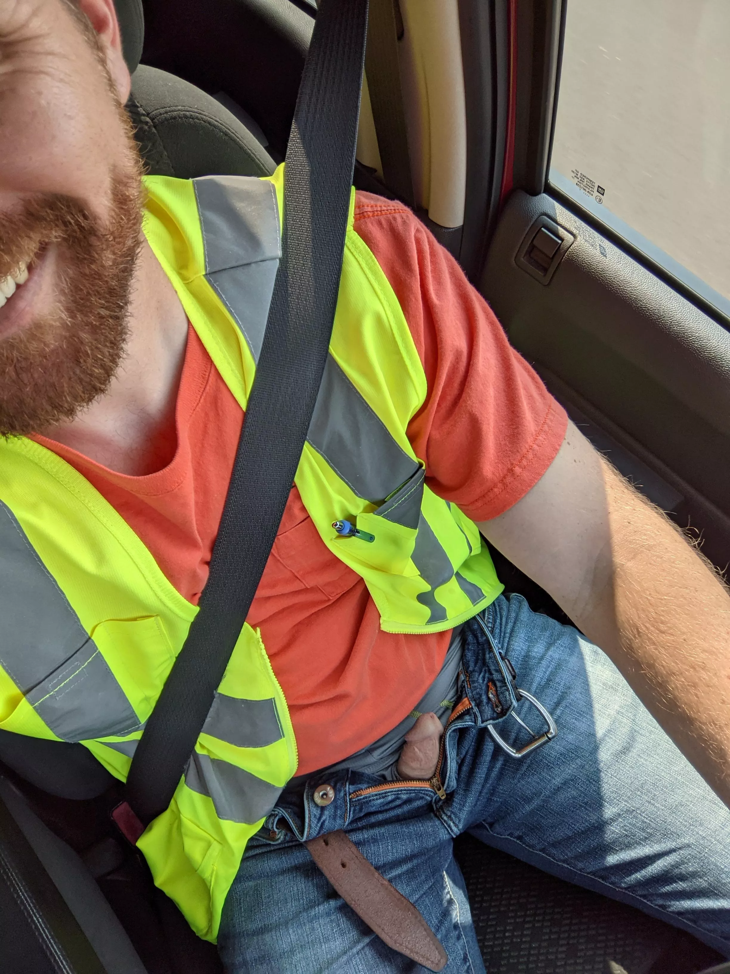 [35] stay safe out there. Wear high vis. Ride with a co-pilot who knows how not to use her teeth.