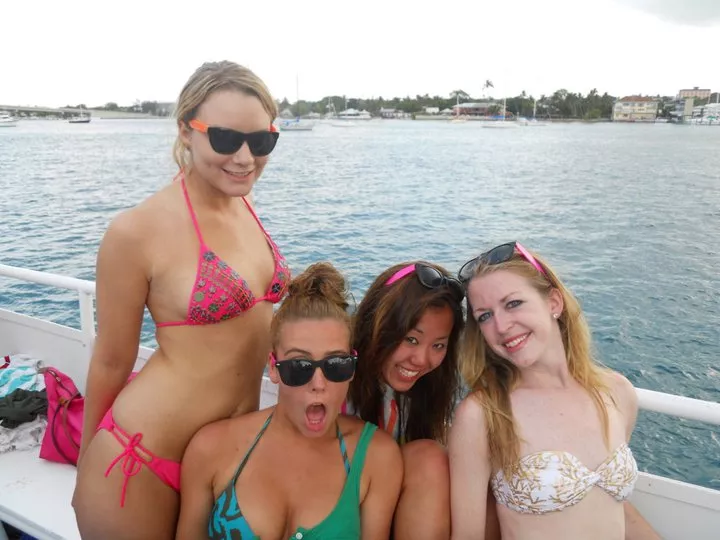 [4] which college girl do you take off the boat?