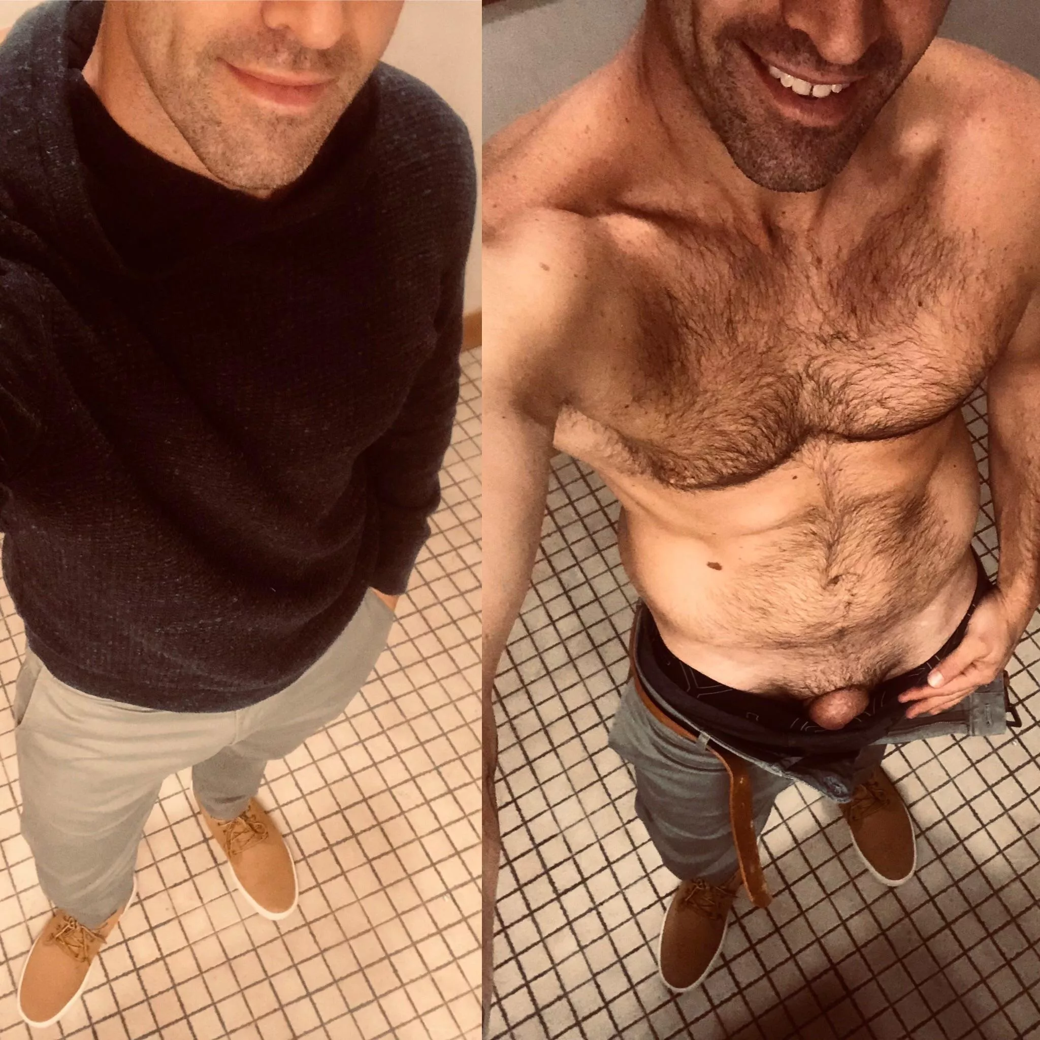 [41] Mondays are better when the clothes come off…