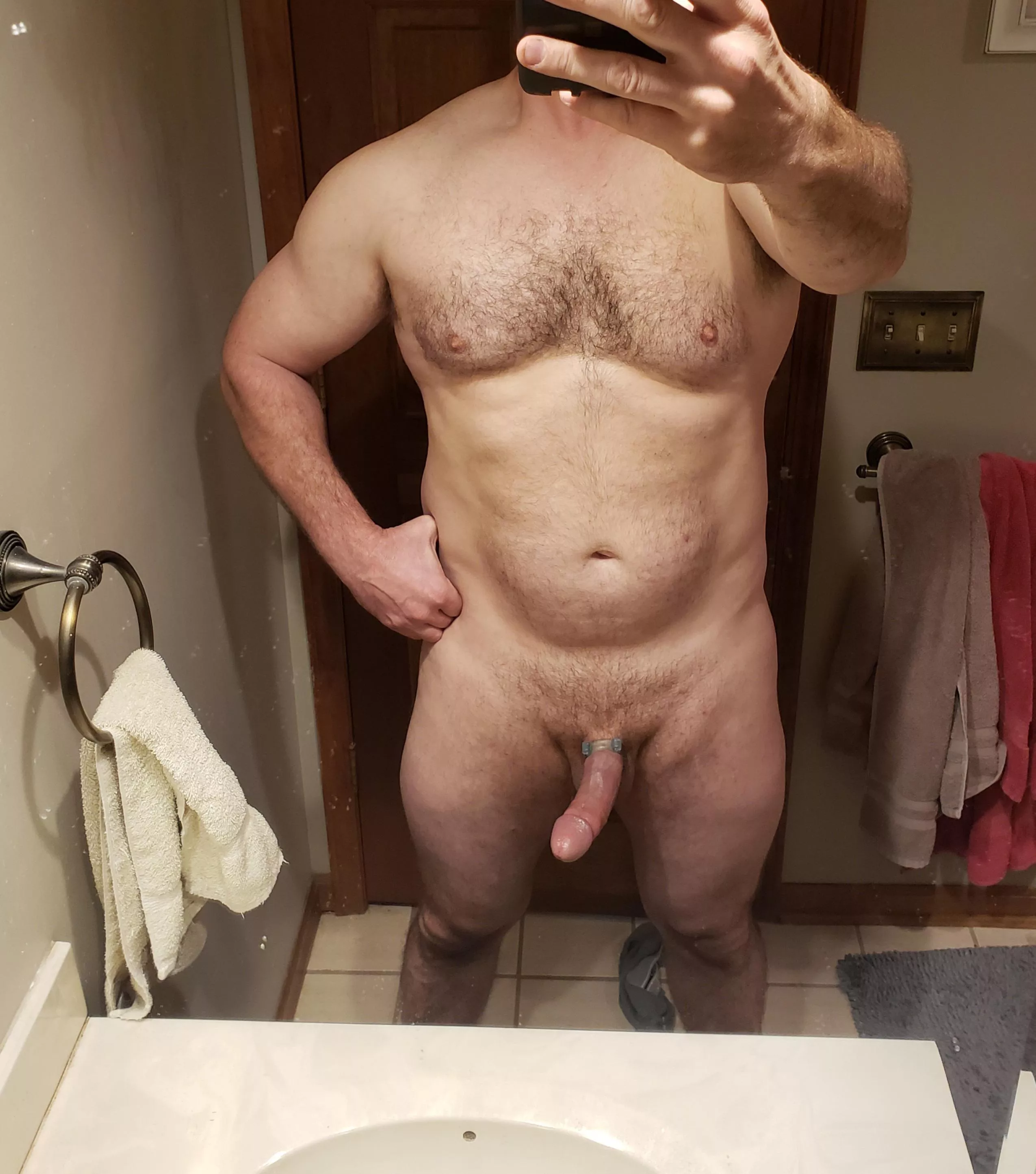 [42] I hope someone loves on me tonight, I've been working so hard.