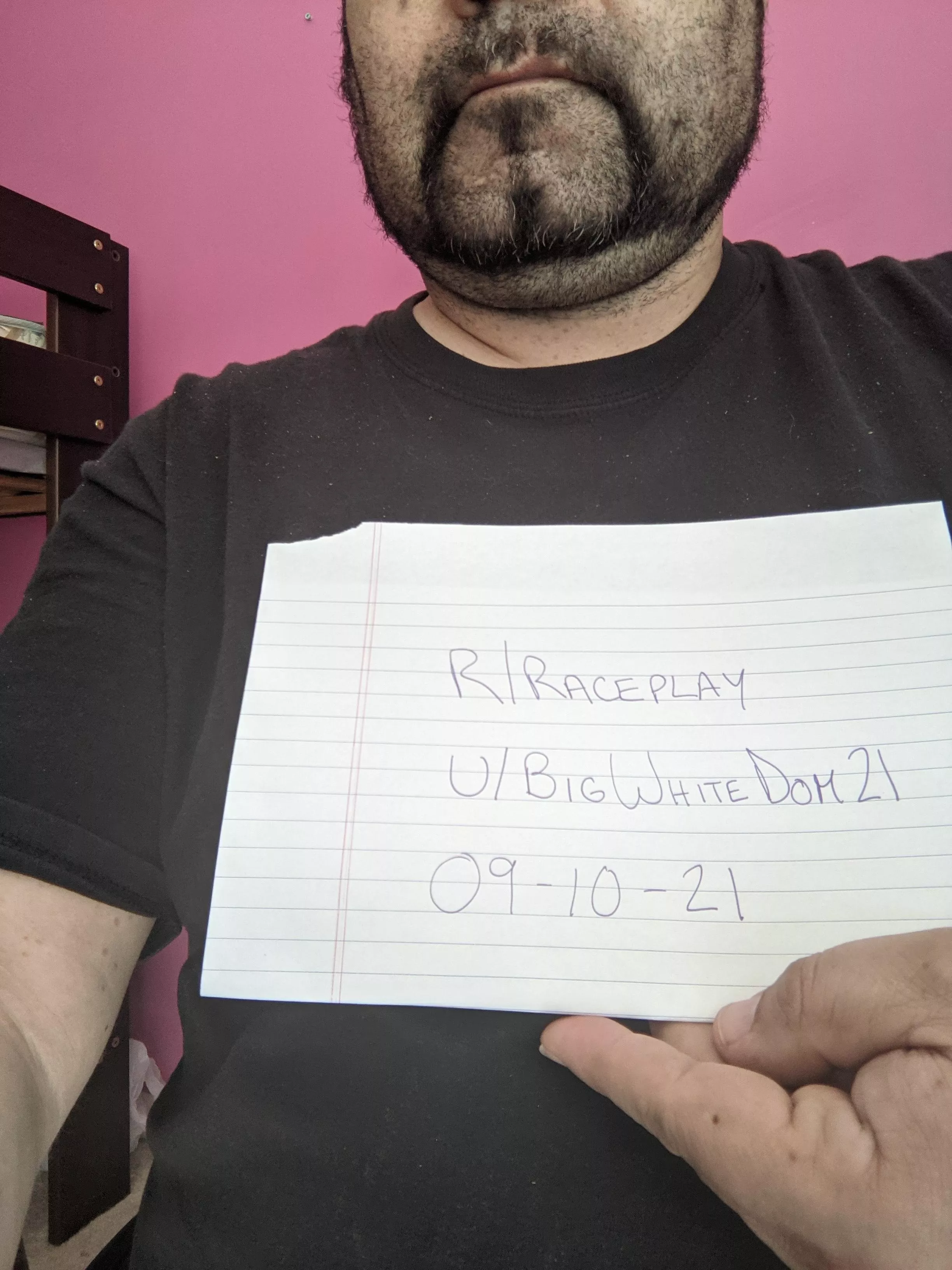 46 White Male - Verification Post