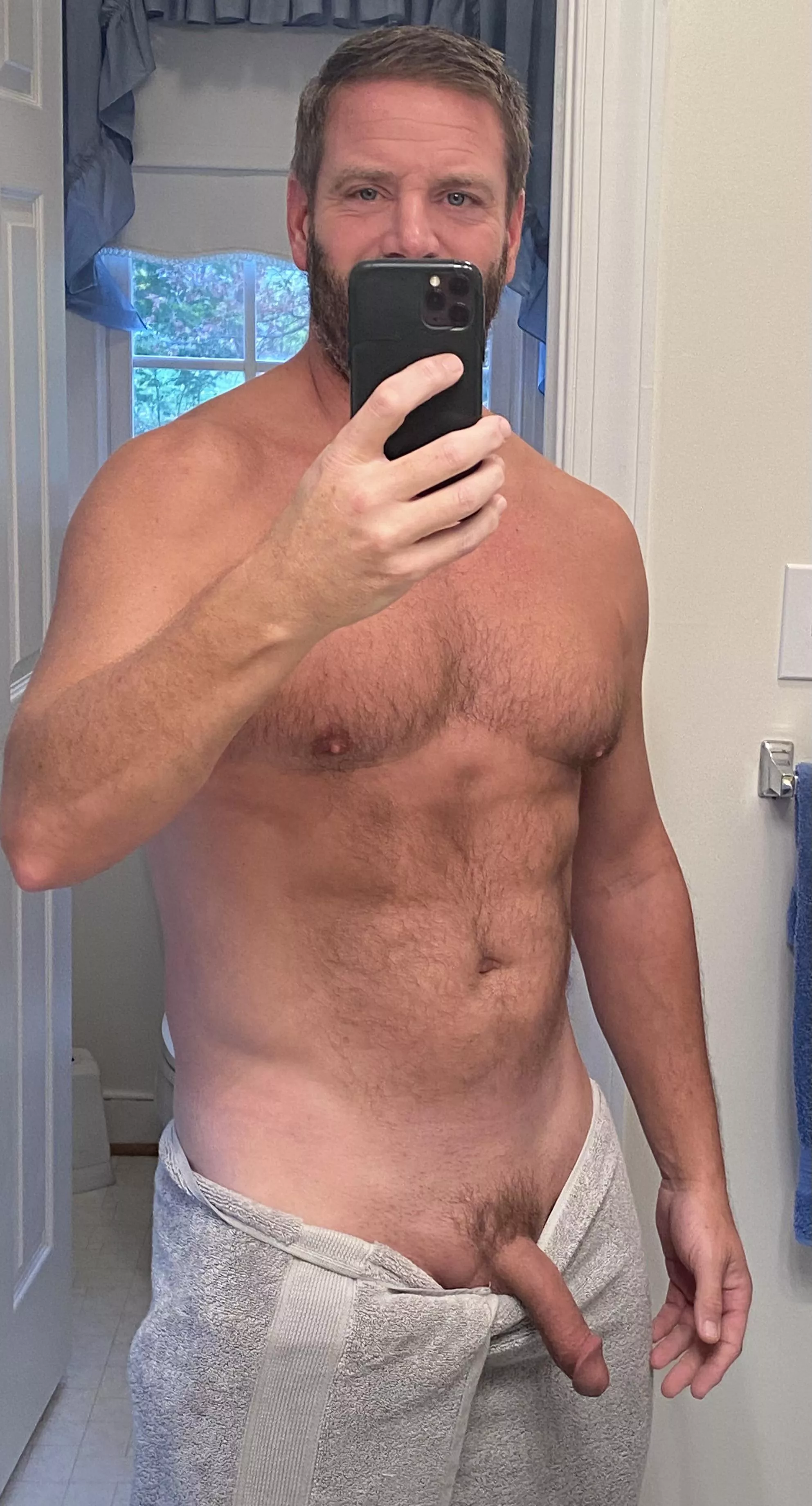 (52), didn’t want to stay in the towel