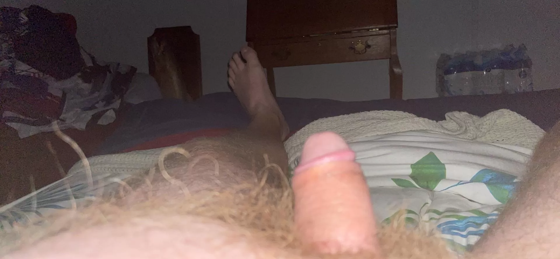 (53) lying in bed who wants to join me dms open