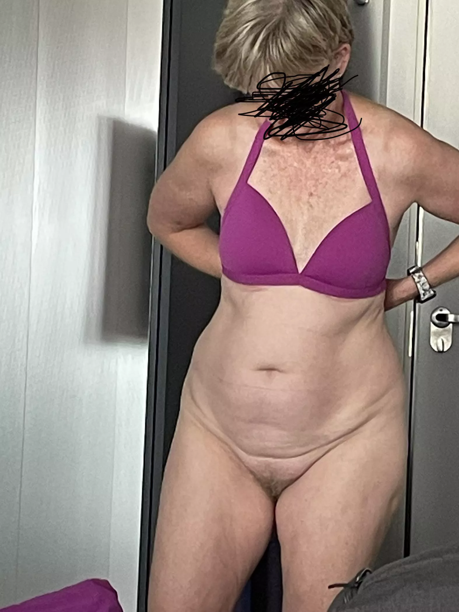 [57] Wife interested in strap on with another wife.