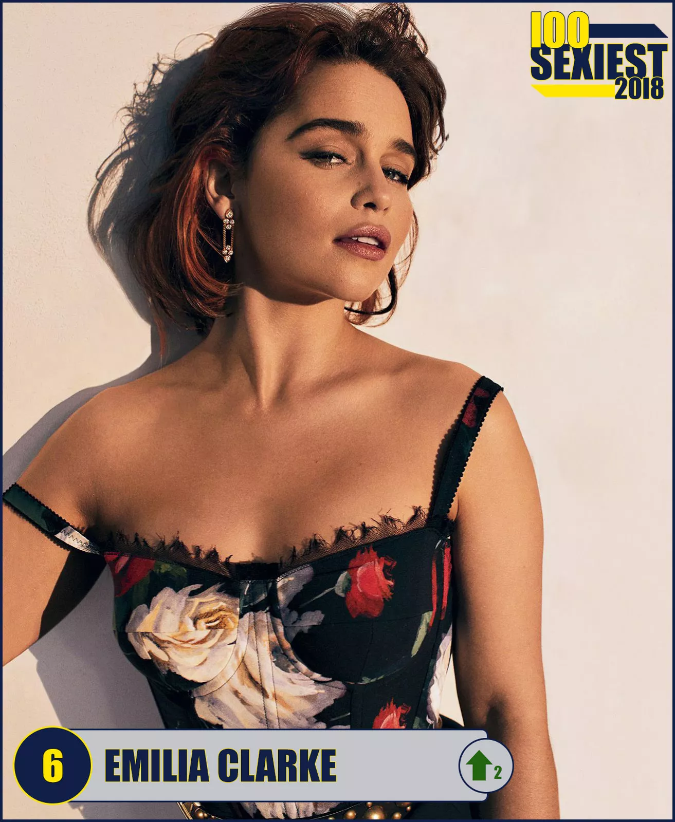 #6: Emilia Clarke (100 Sexiest 2018)