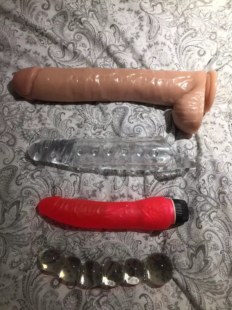 7 inch glass up to 12 inch Bruno dick who wants some stretching