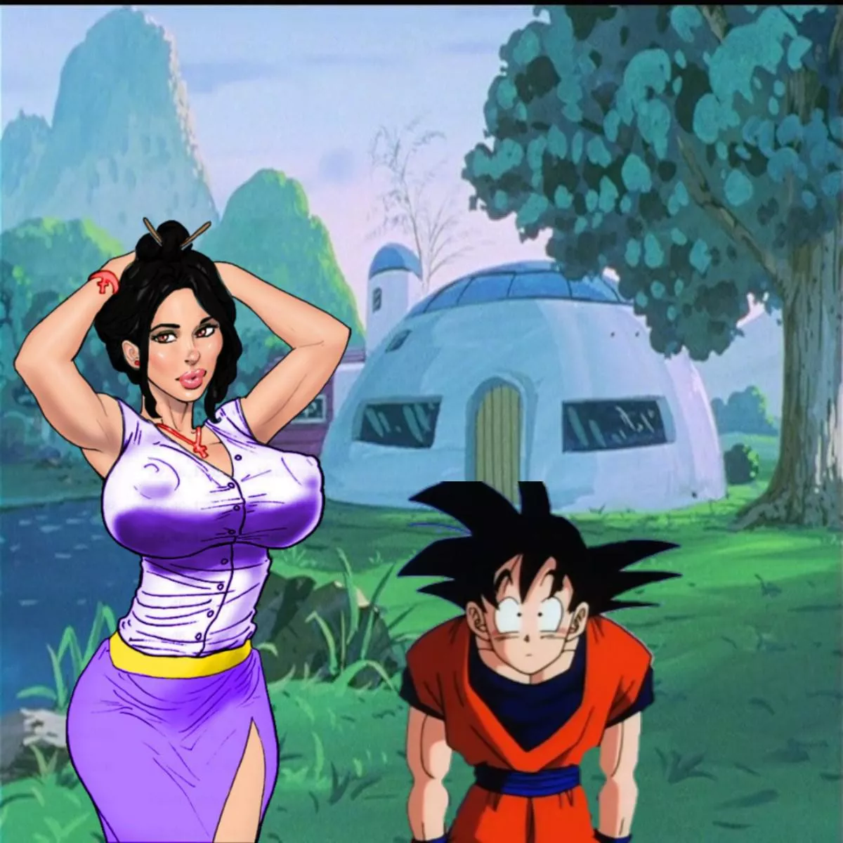 A chichi edit, btw I kinda forgot about videl and I still haven't gotten around to more Dragon ball edits