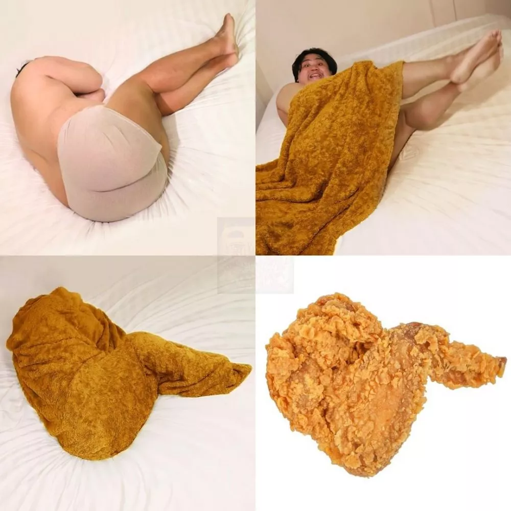 A crispy transformation (Human Male -> Fried Chicken)