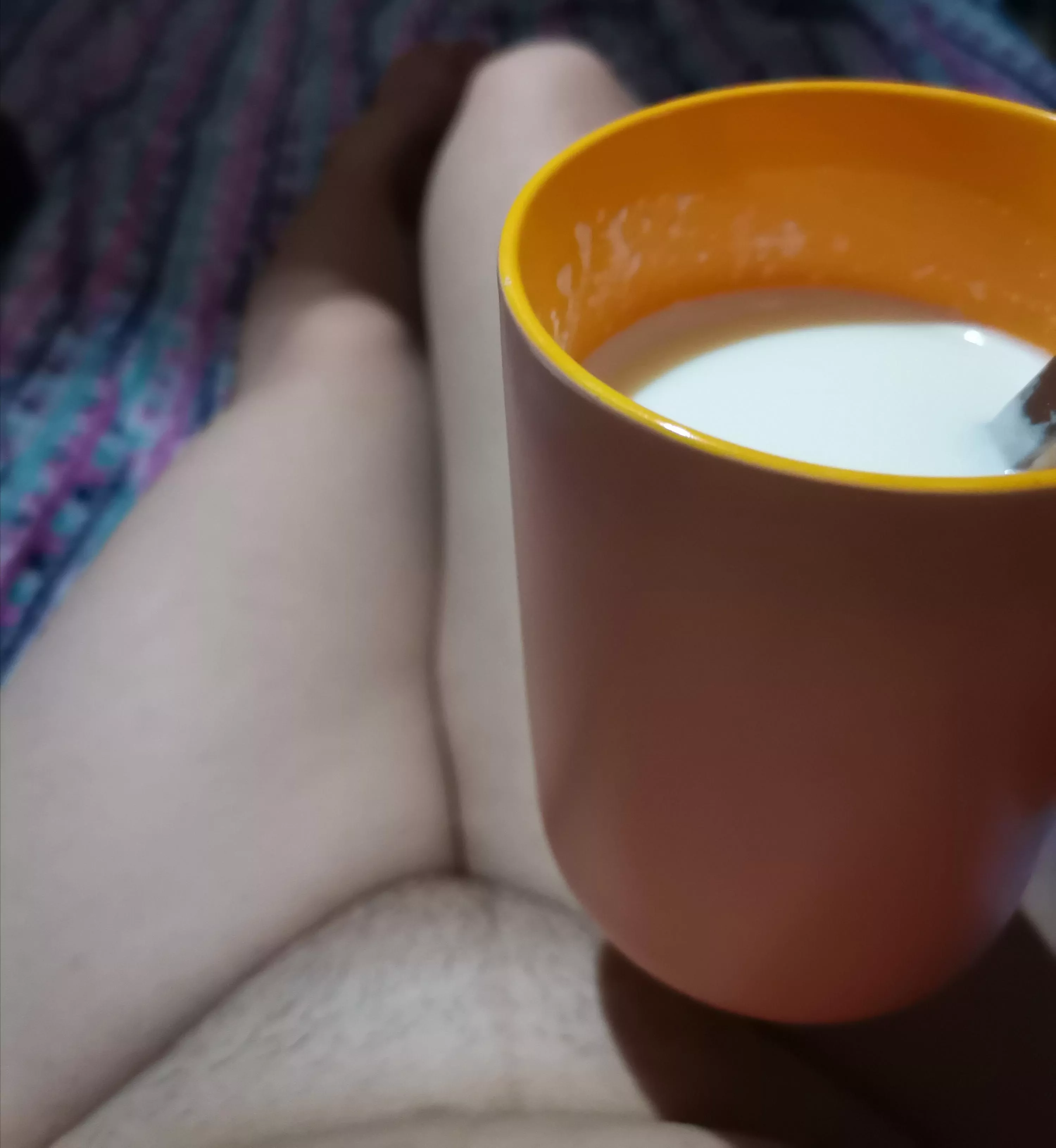 A cup o[F] milk to end this tiring day. ðŸ˜´