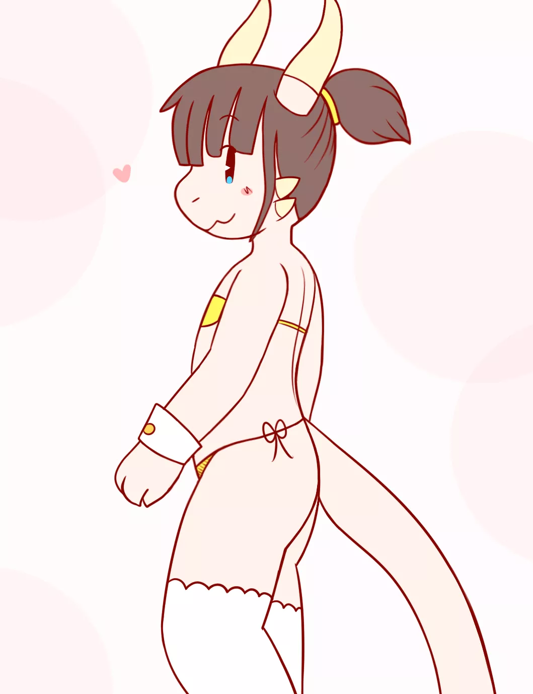 A cute kobold that i drew (Chabooey1 - Twitter)