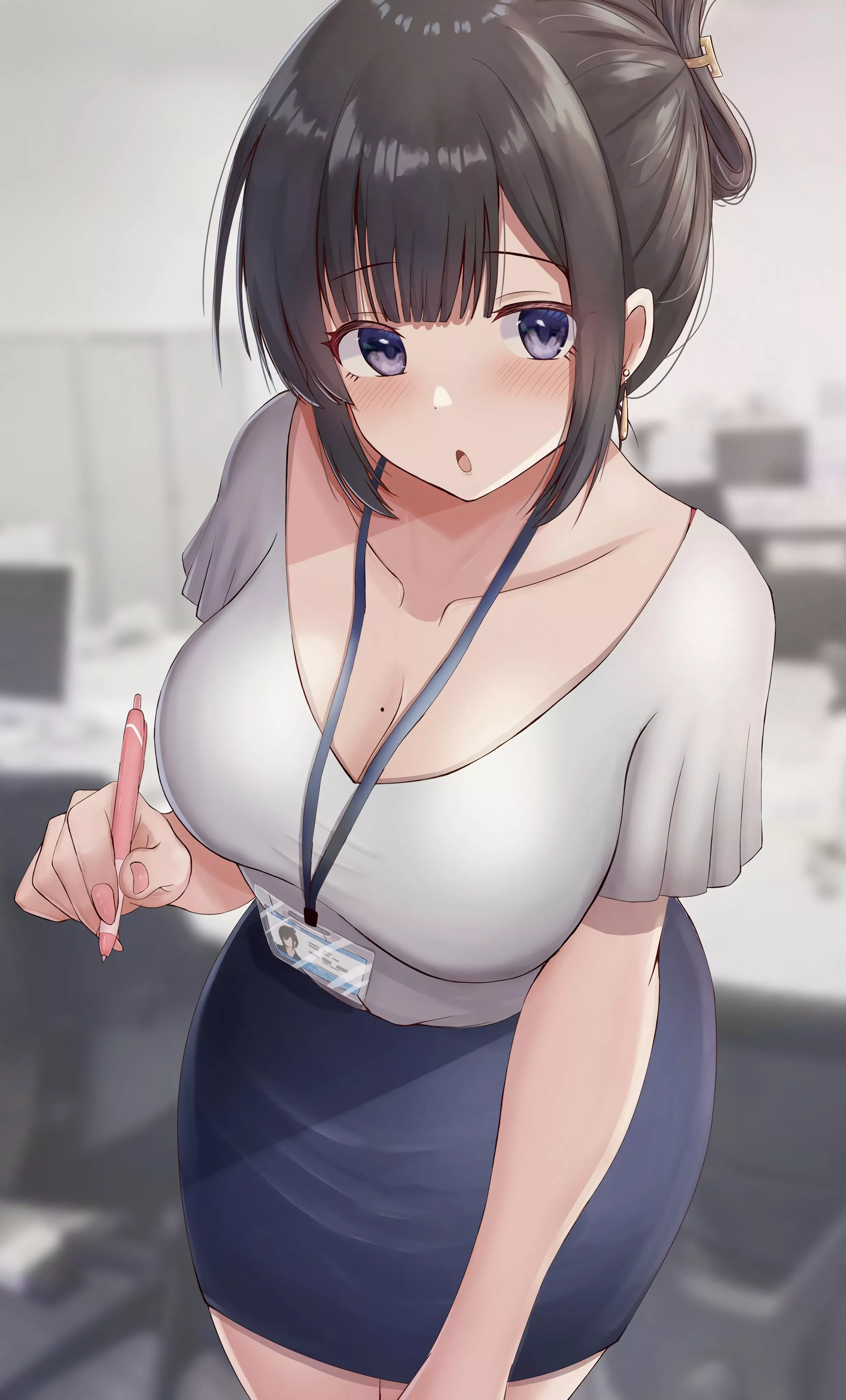 A cute office worker [Original]