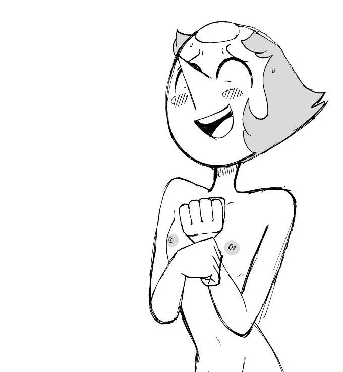 A cute, wholesome, but nonetheless nude Pearl by DRpizzaboi1