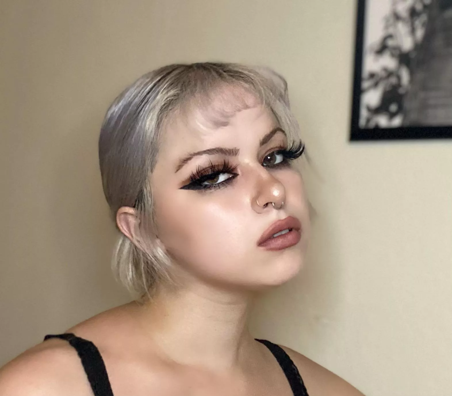 A dark and smokey look for today