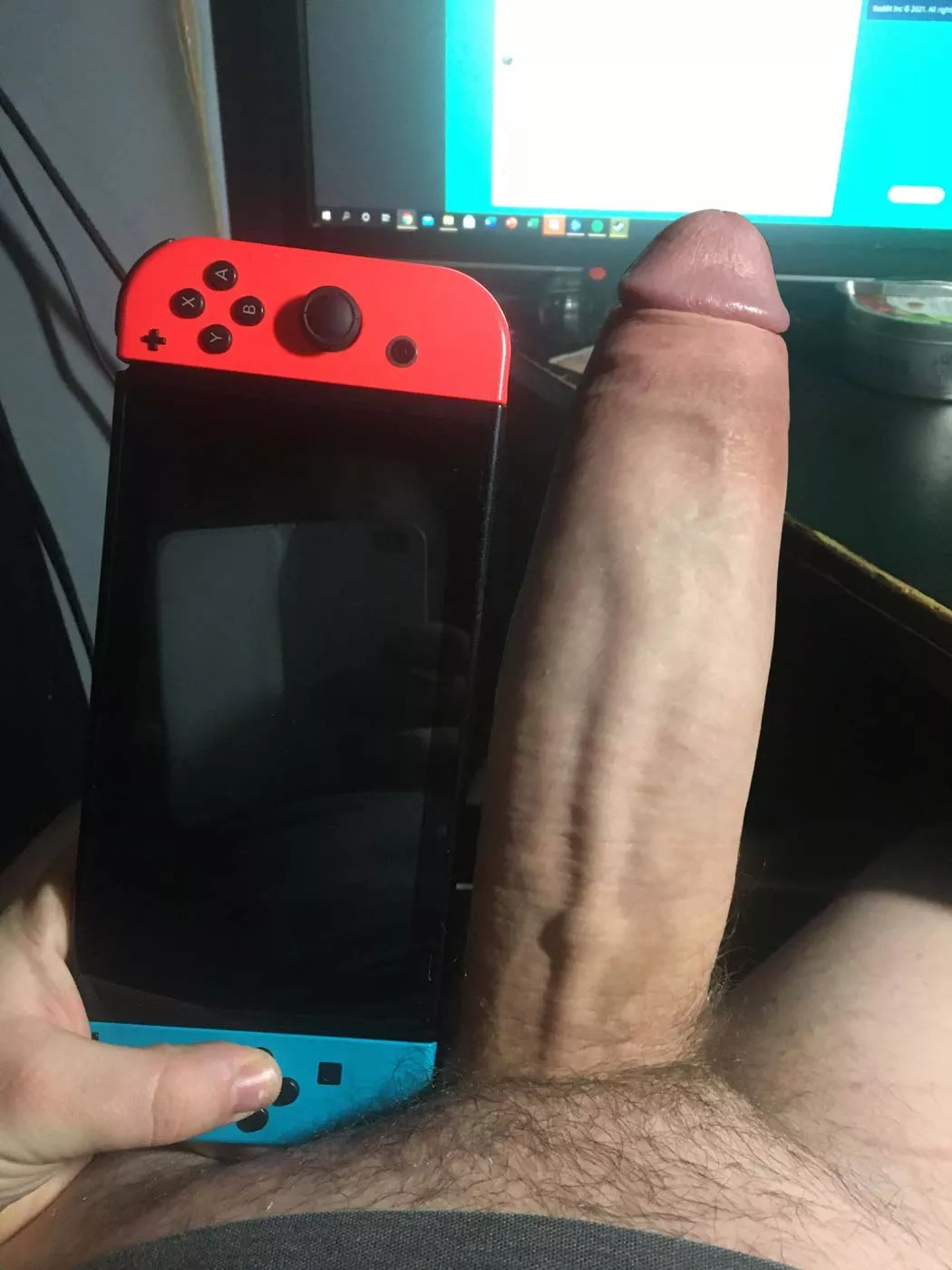 A dick this big is enough to switch anyone on