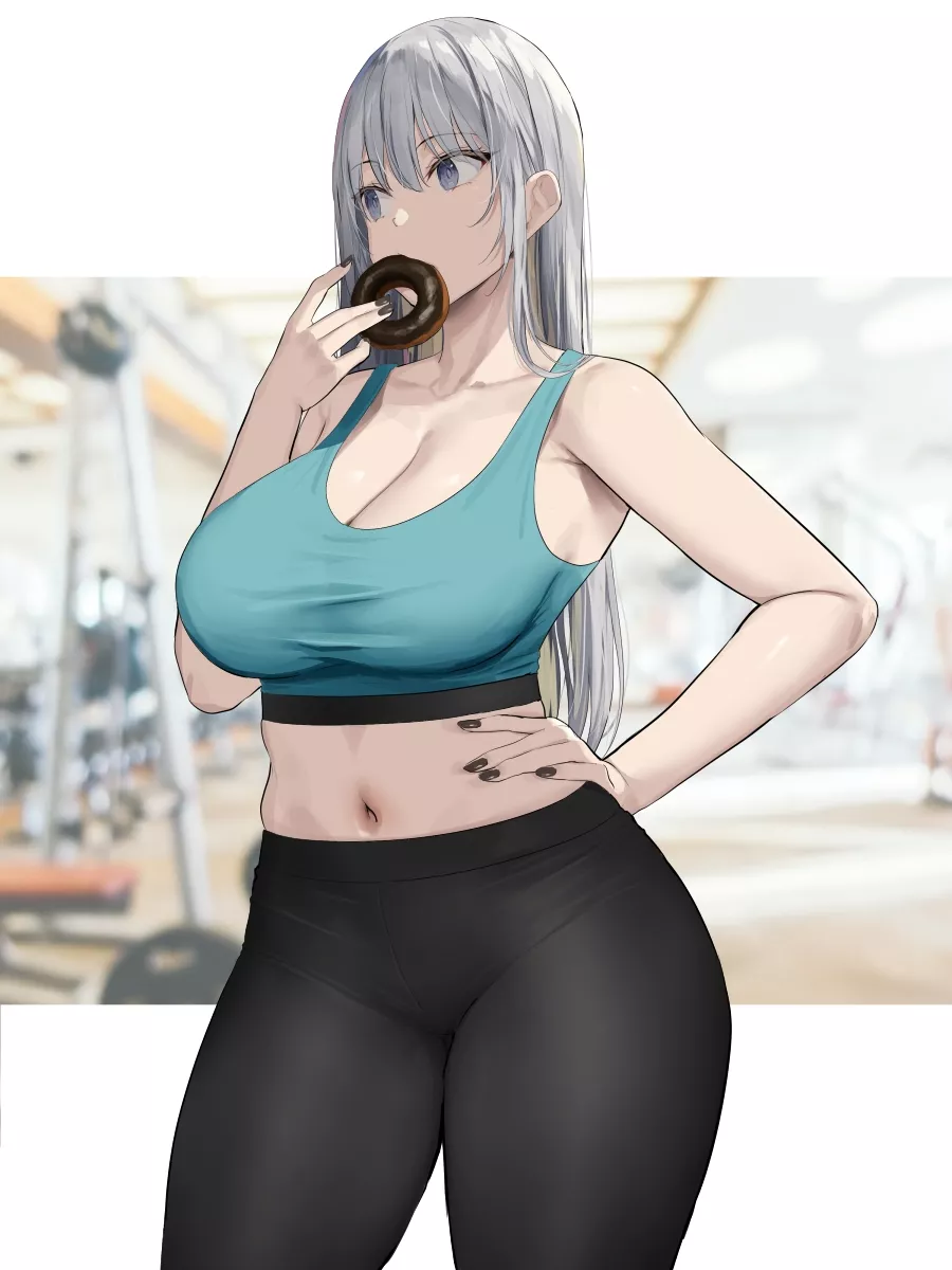 A Donut in the Weight Room [Original]