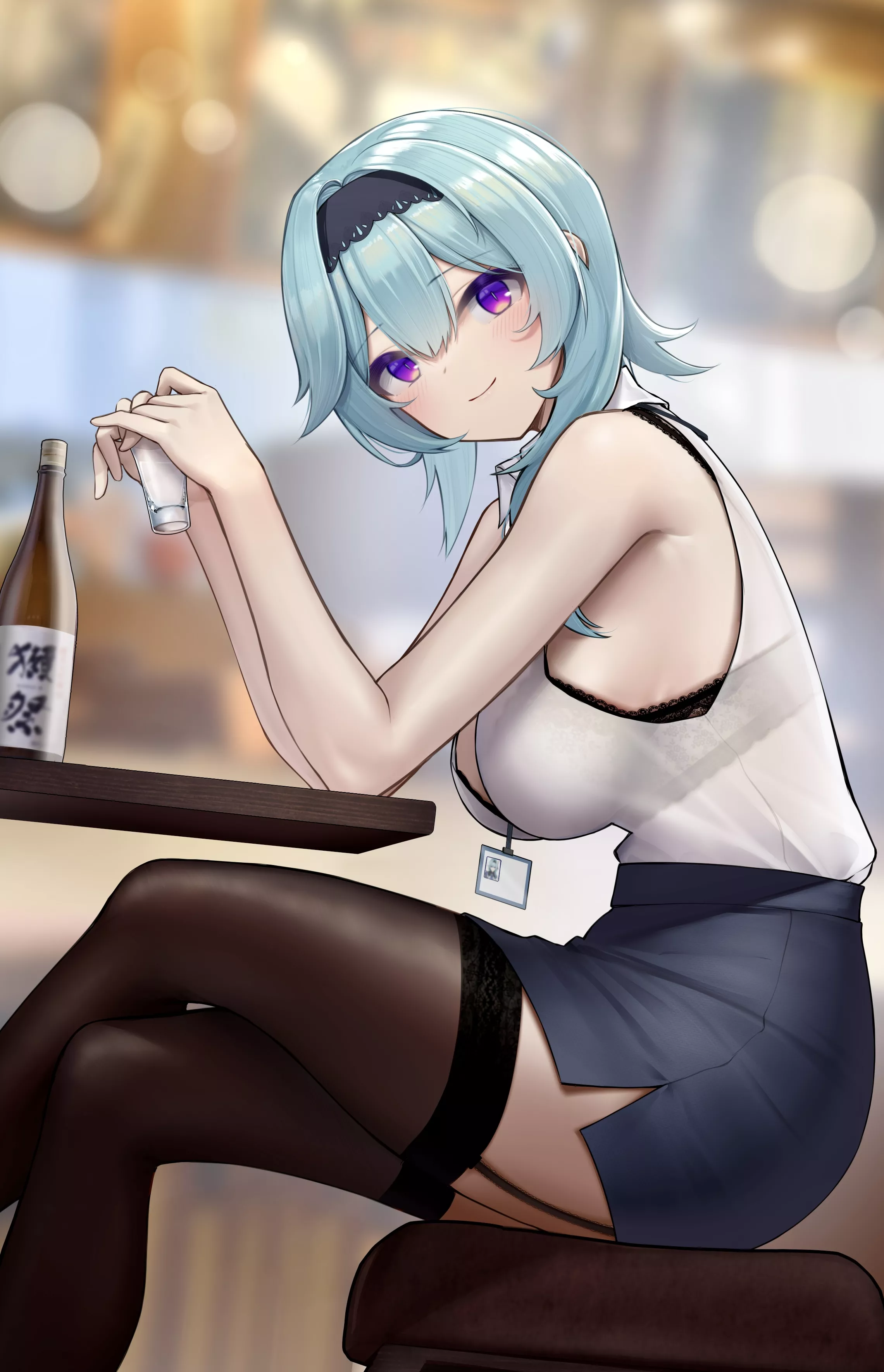 A Drink with Eula [Genshin Impact]