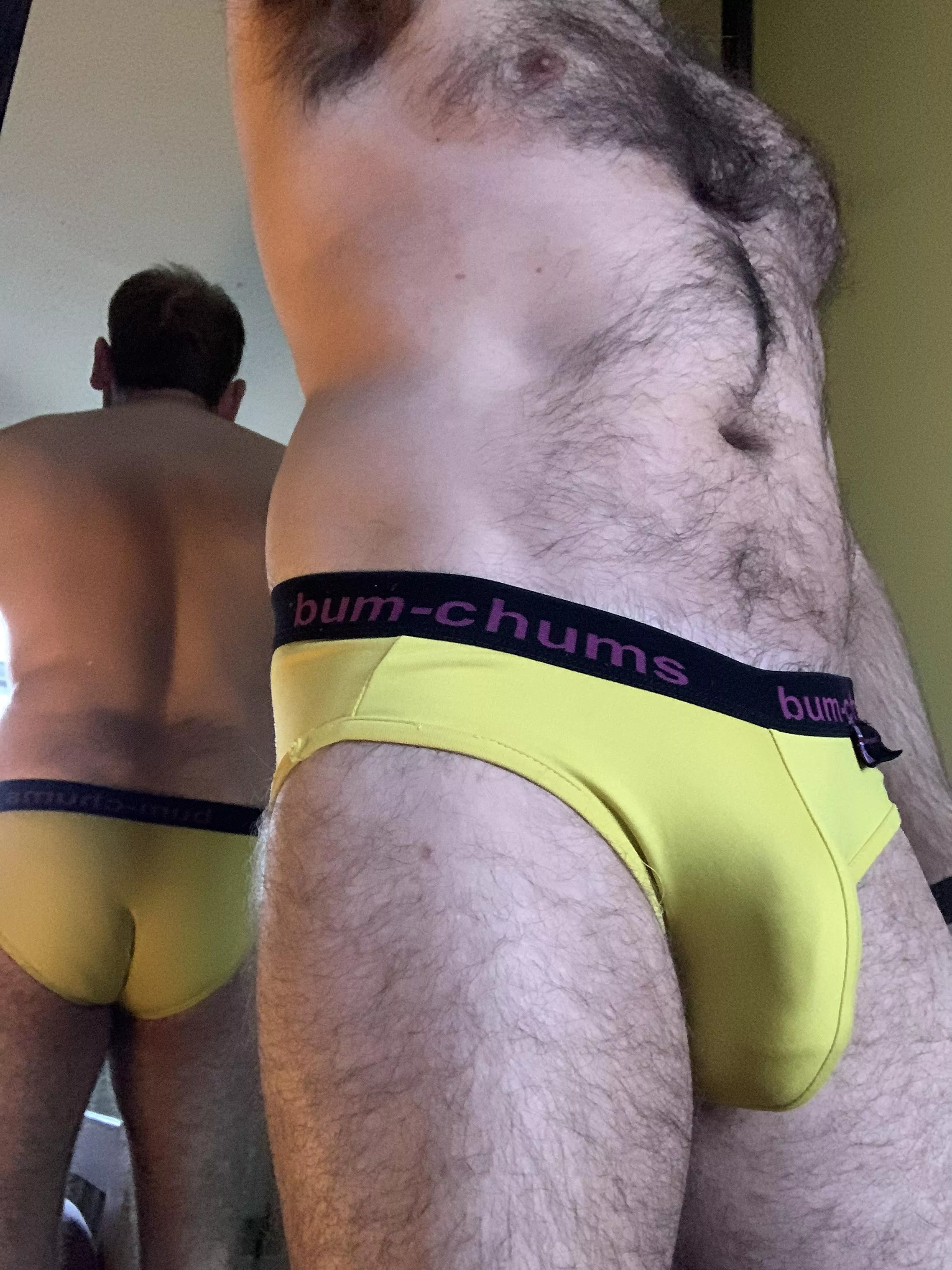 A dull day requires bright briefs