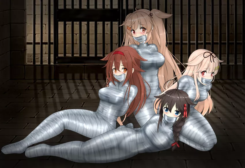 A Foursome Of Girls! Are you going to Help them~?