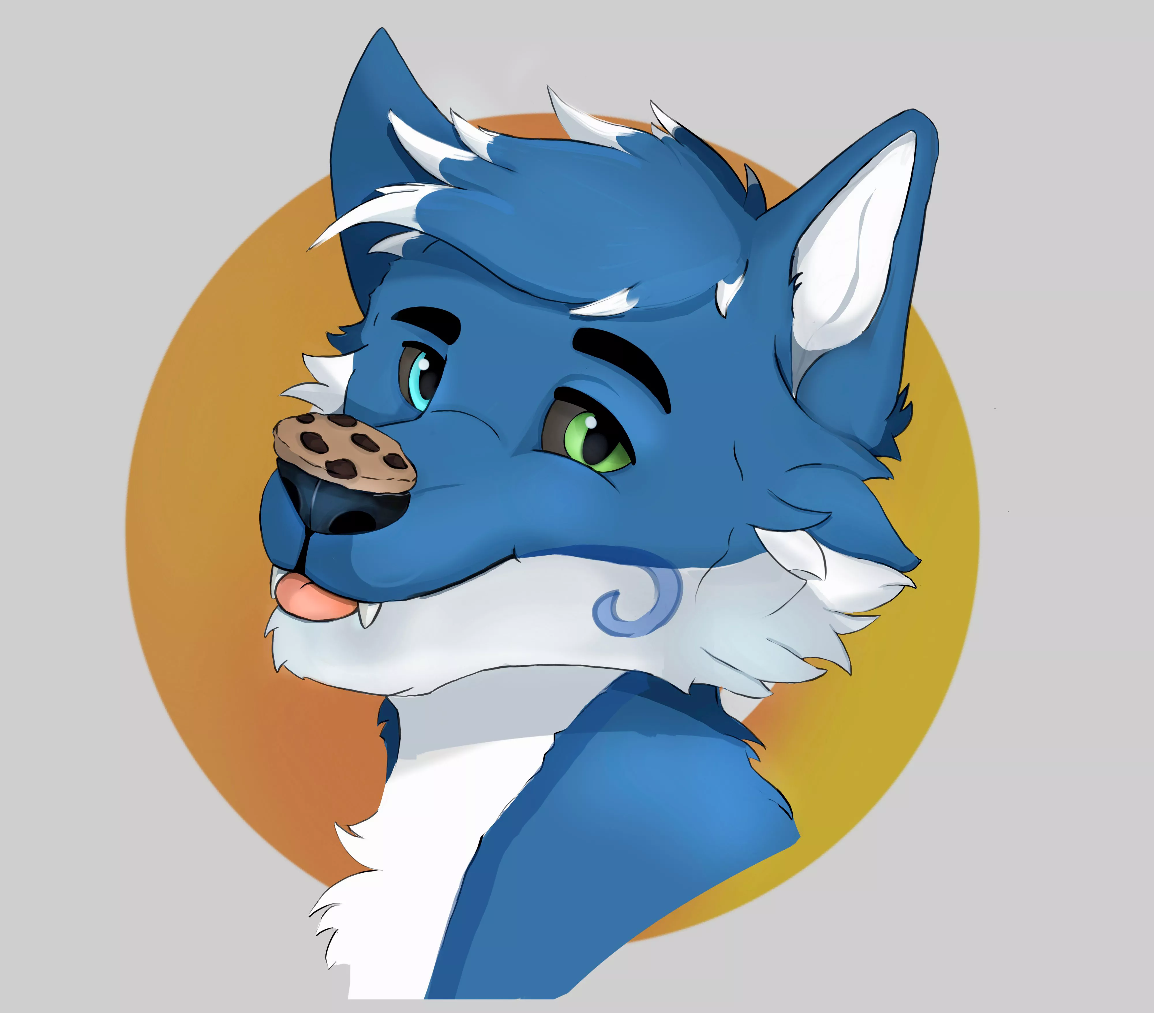 A friend made this for me for their first time making furry art [ _Ellski_ on Instagram]