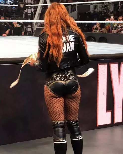 A great view of Becky