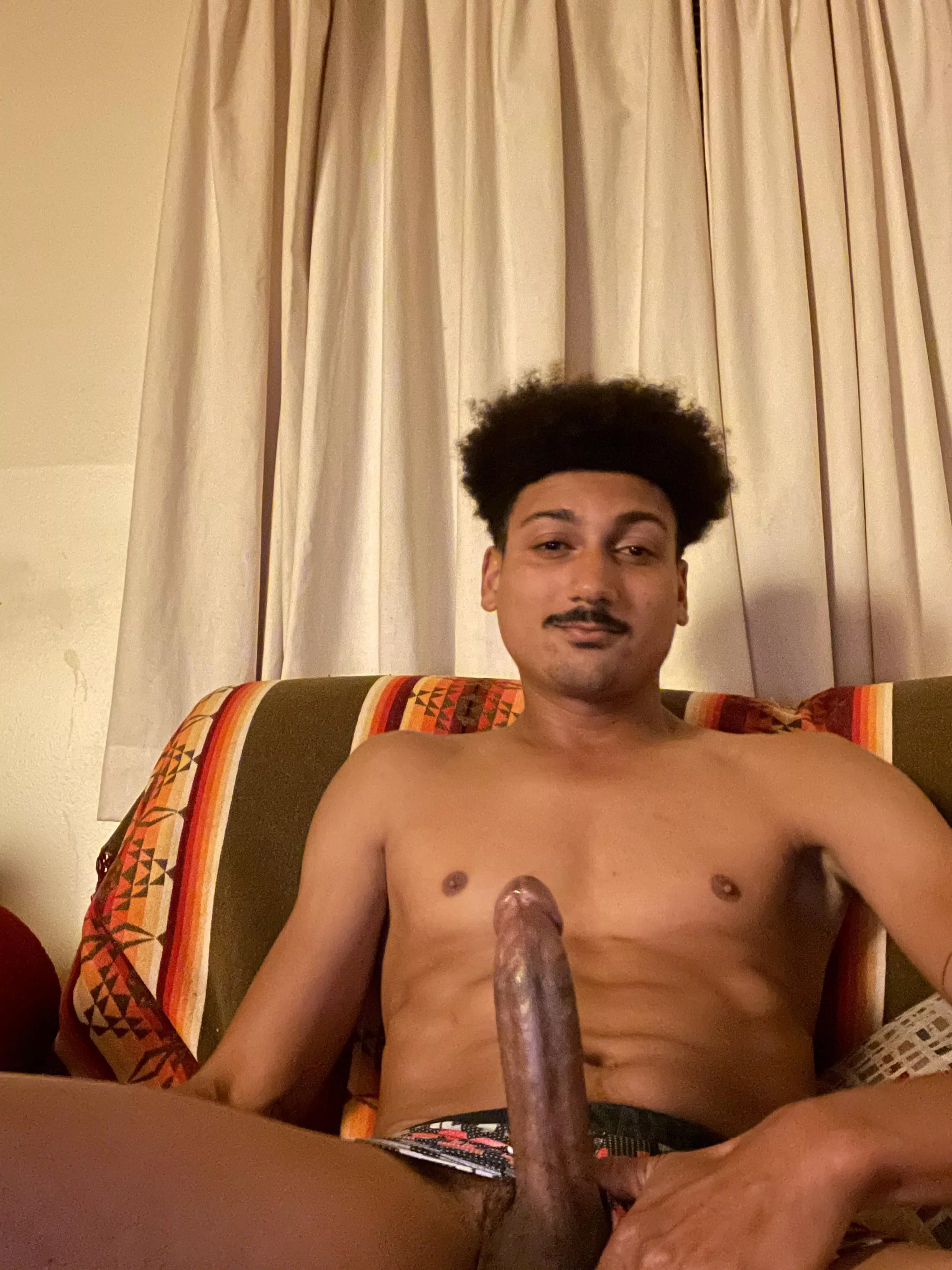 A hard Bi-racial cock (Black/Jewish)