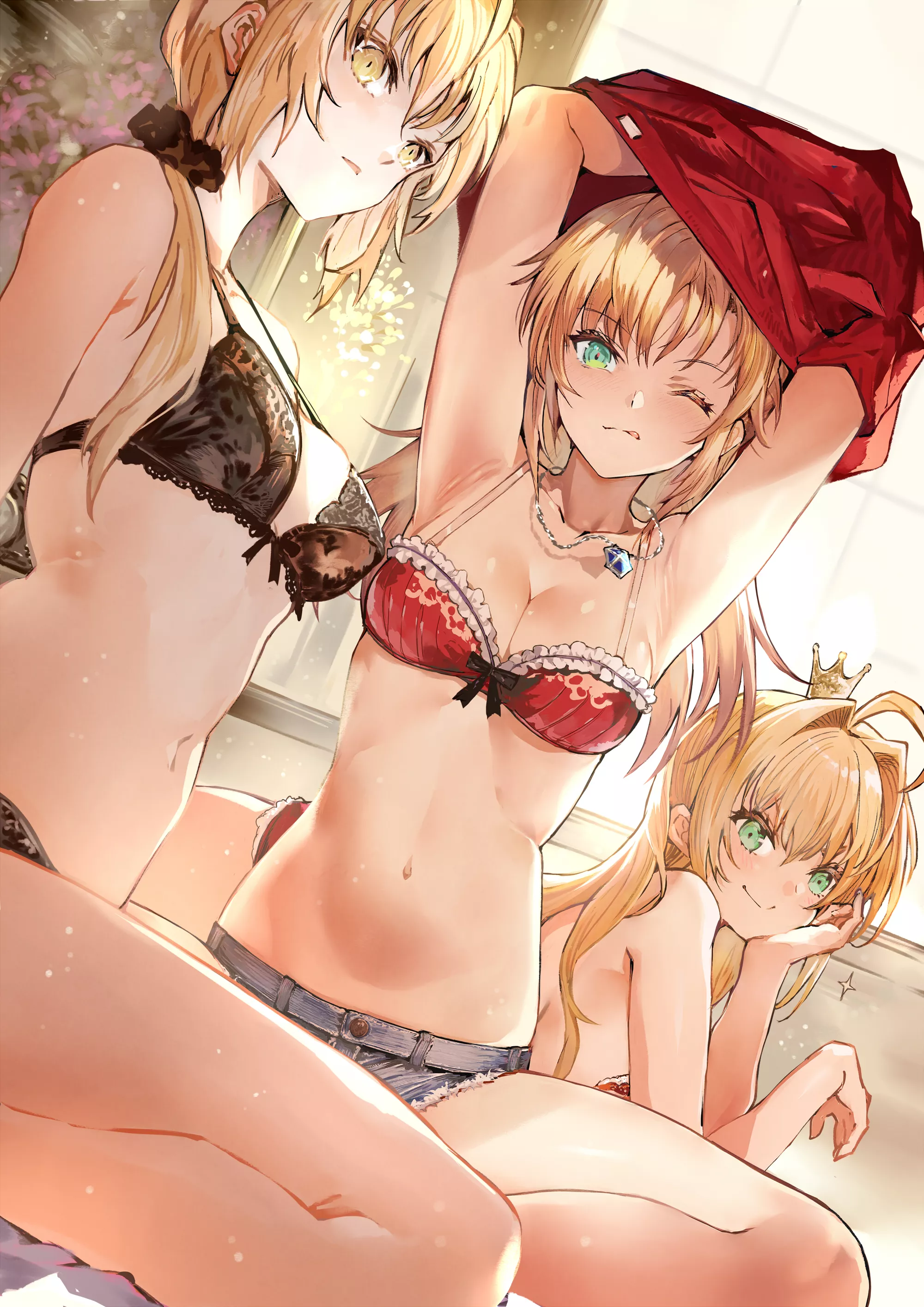 A little lingerie meetup. [Fate series]