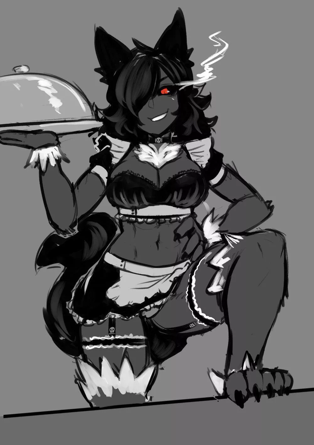 A maid hellhound