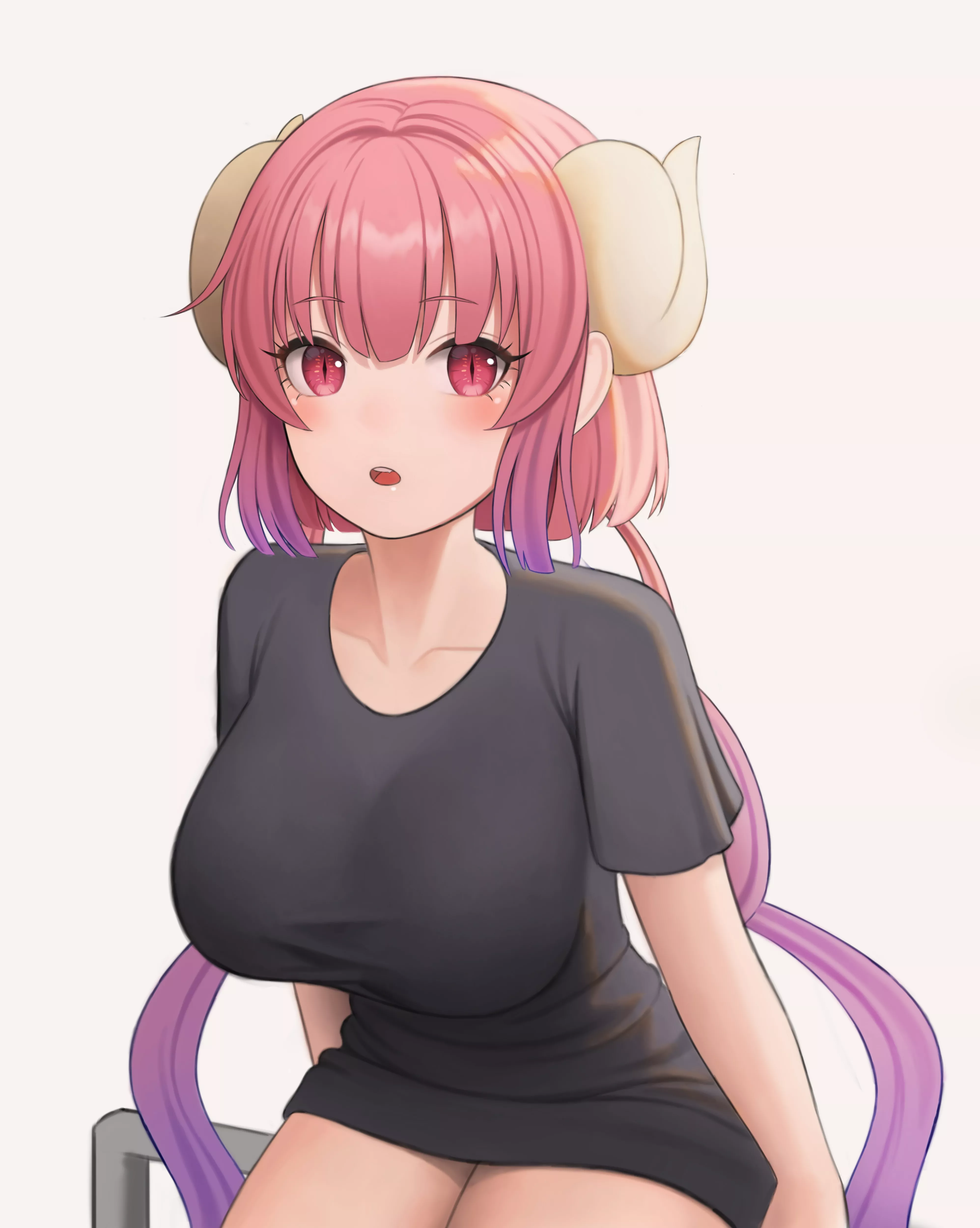 A modest amount of Ilulu. [Kobayashi-san Chi no Maidragon]