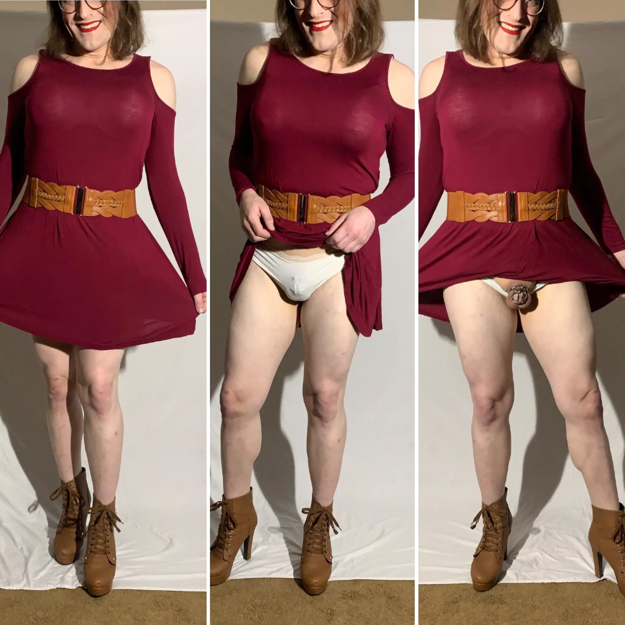 A natural sissy progression