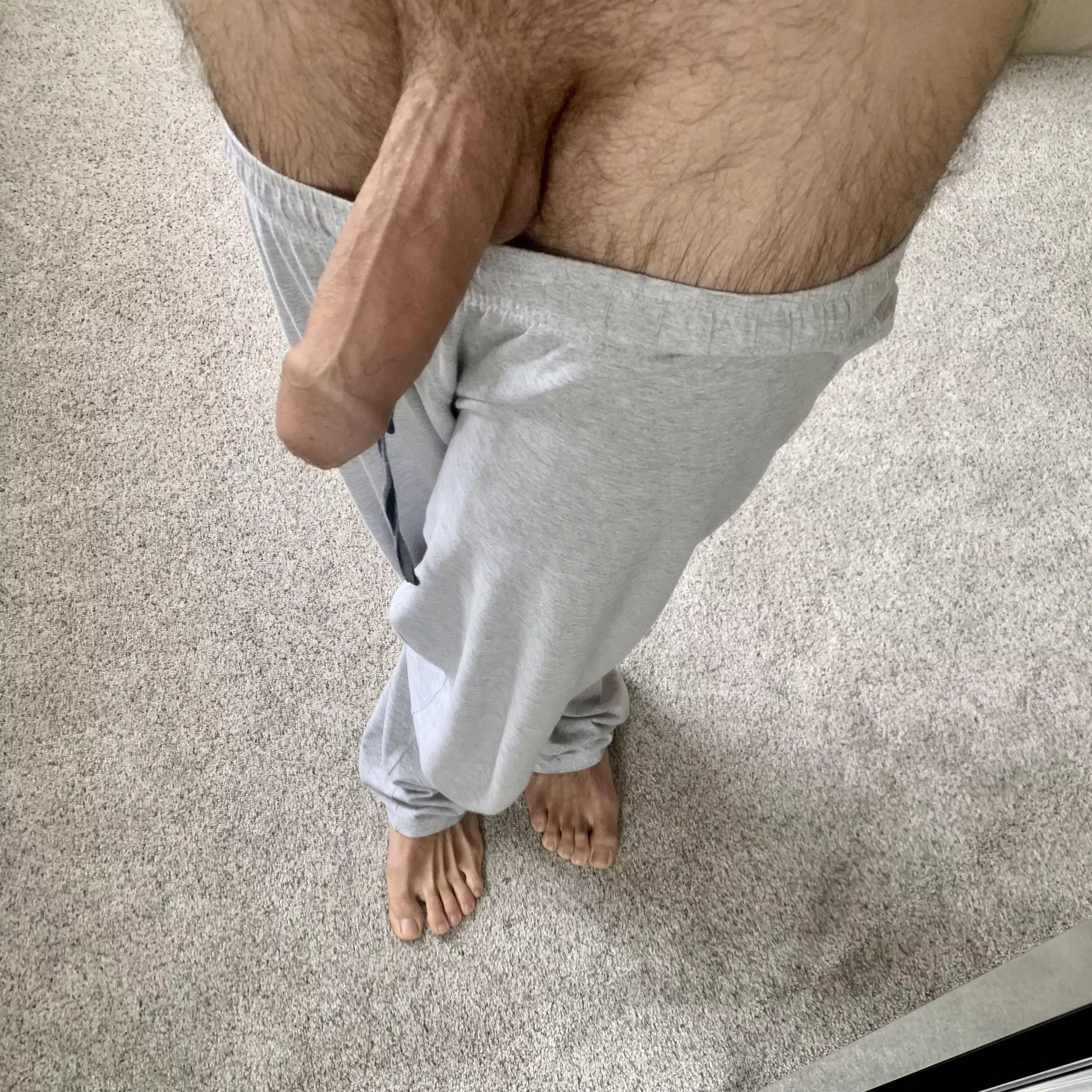 A shy foreskin