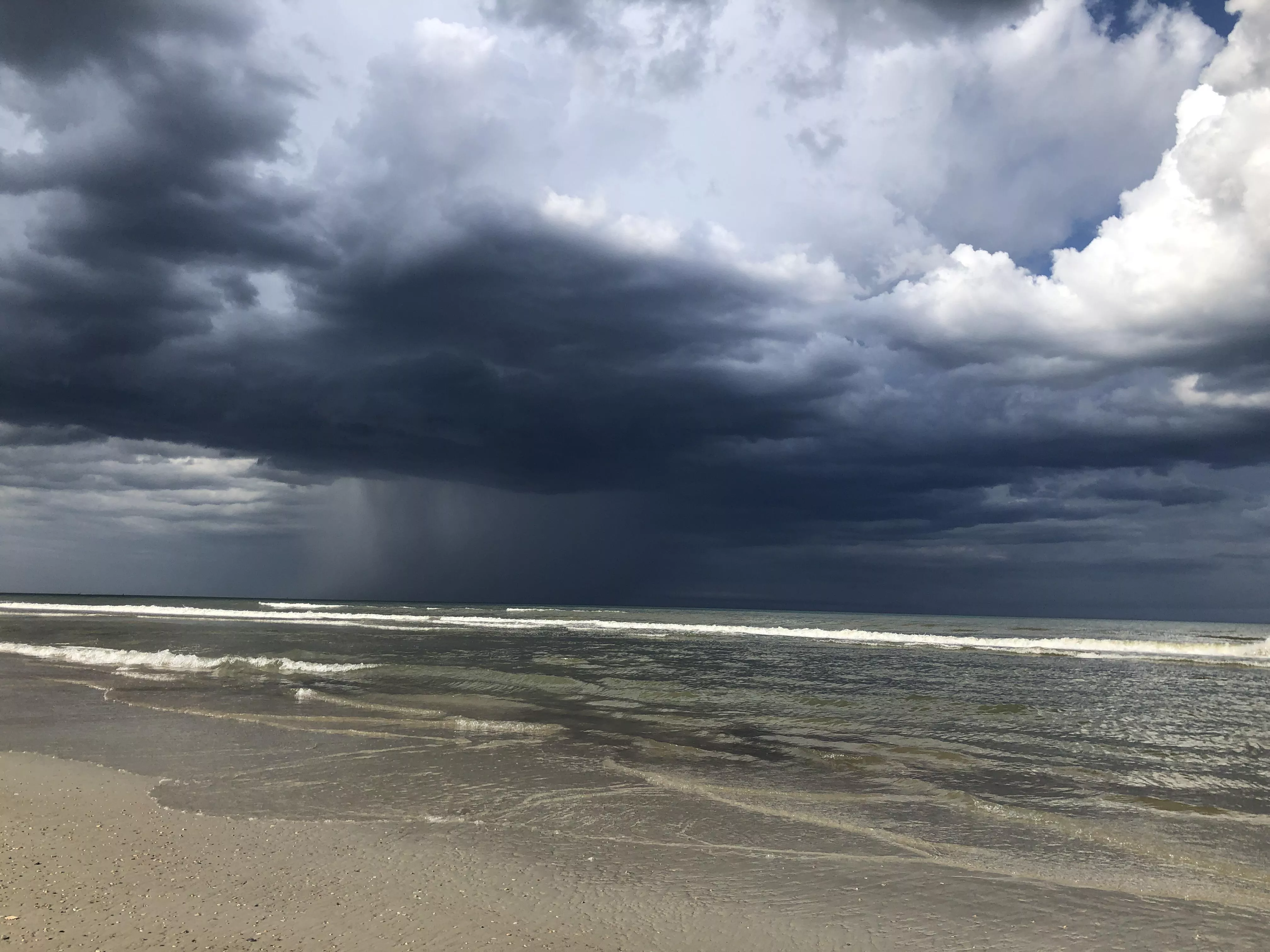 A Stormy Beach Day