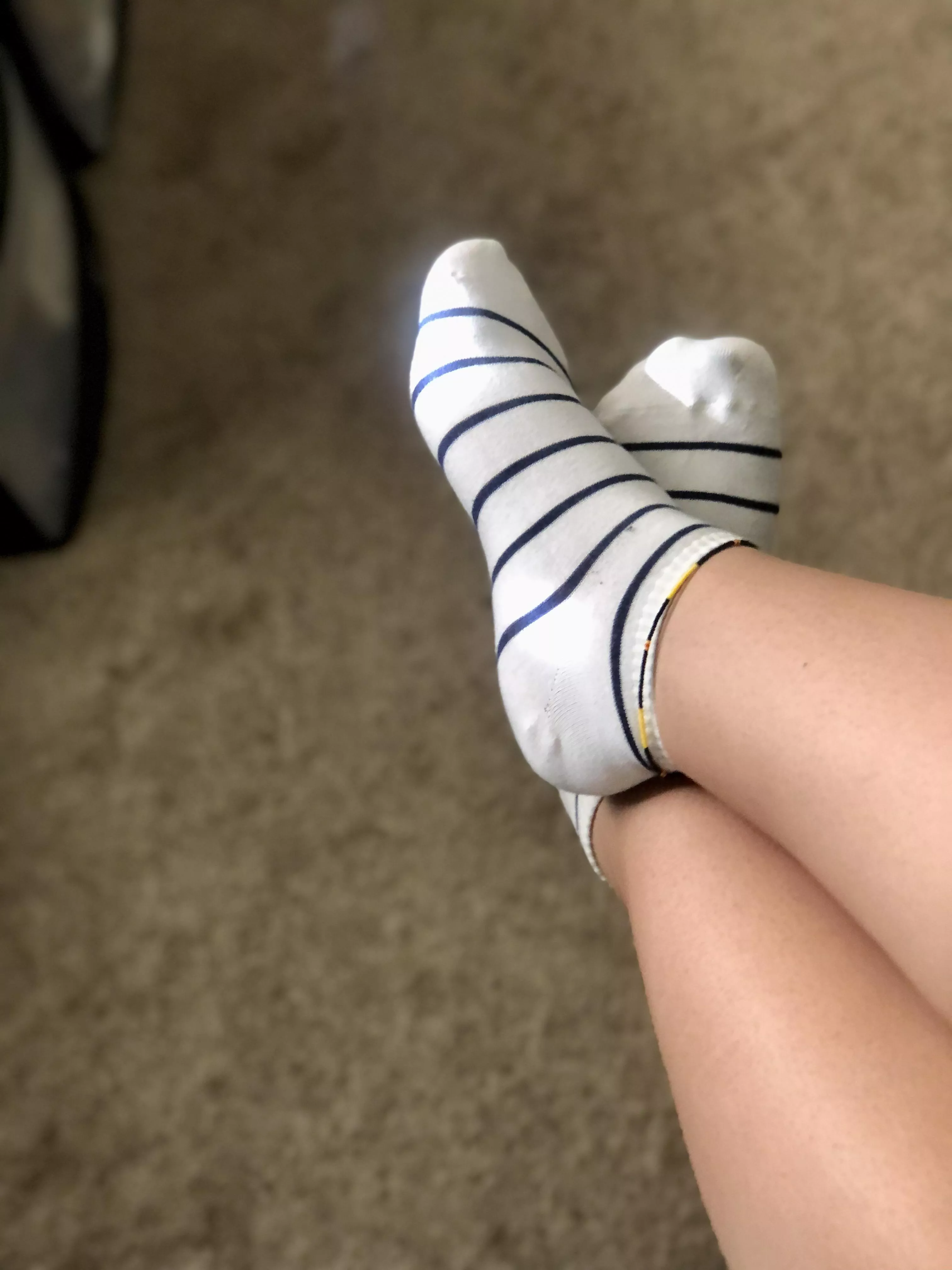 a striped socks lover