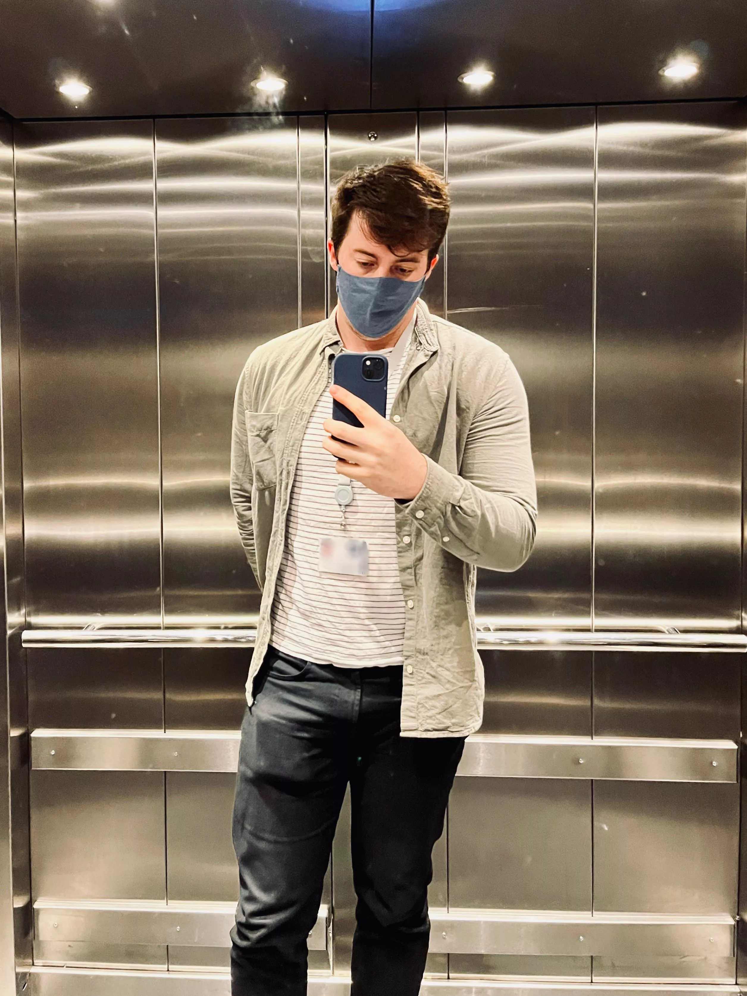 Accidentally matched the elevator?! 🥴