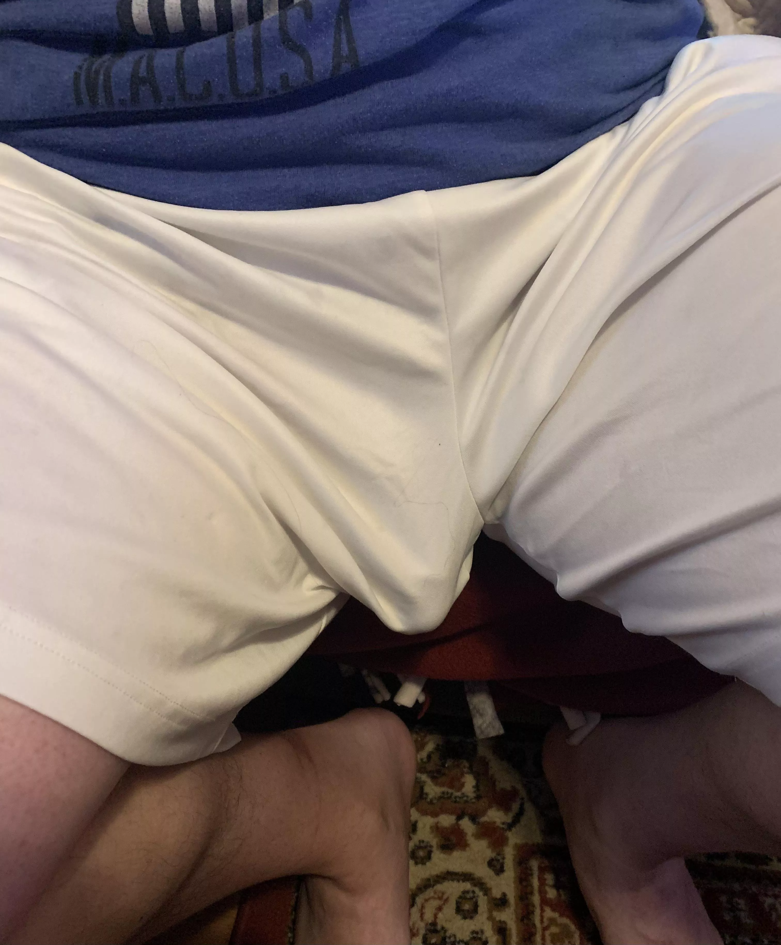 Adding my heavy white shorts look again, do you like it? [M]31