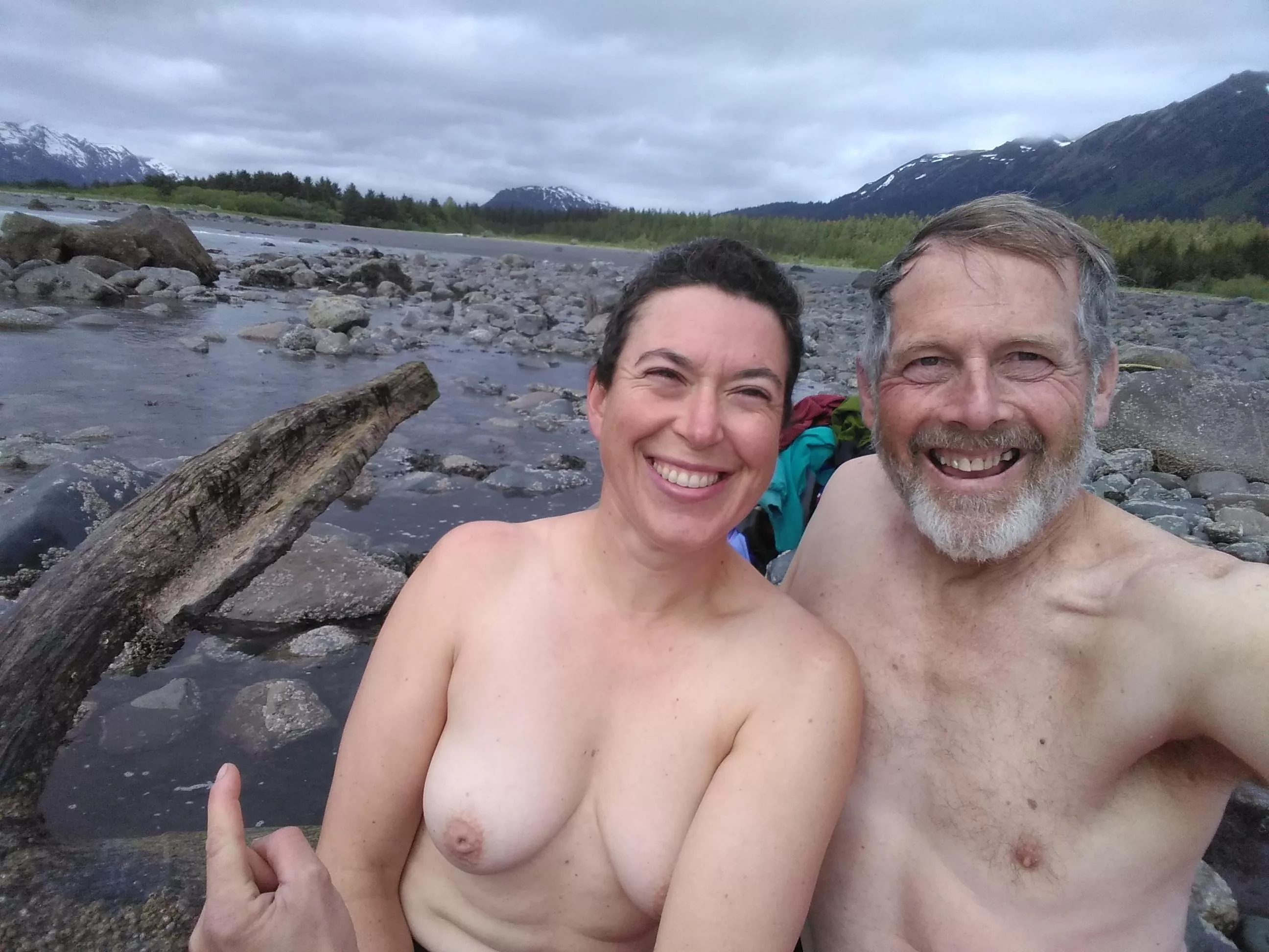 Adventures in AK. Miles from anyone!