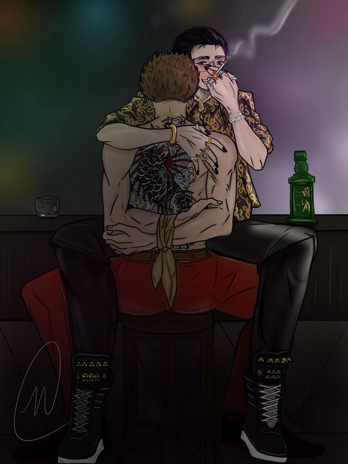 After hours at Survive [Yakuza] (OC)